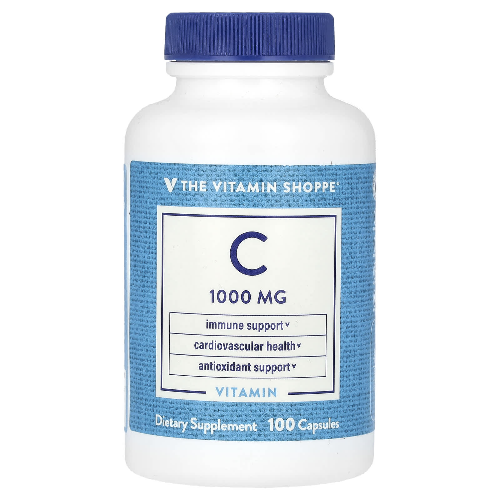 The Vitamin Shoppe витамин C 1000 мг 100 капсул 2990₽