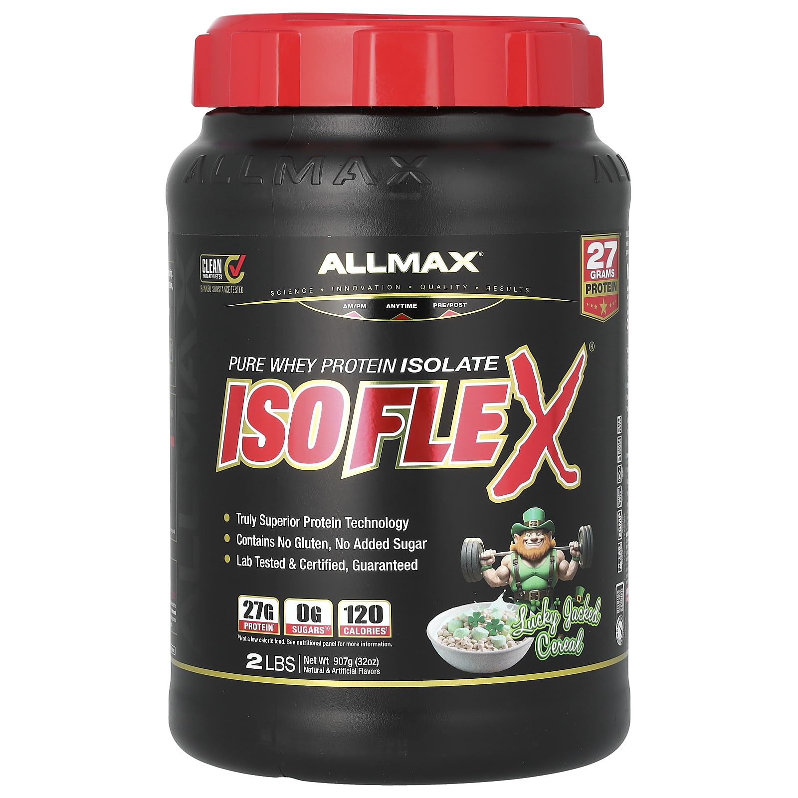 ALLMAX Isoflex чистый изолят сывороточного протеина со вкусом хлопьев 907 г 2 фунта 9590₽