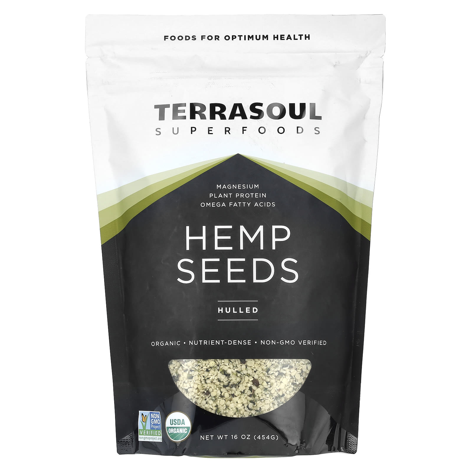 Terrasoul Superfoods семена конопли очищенные 454 г 16 унций 2890₽