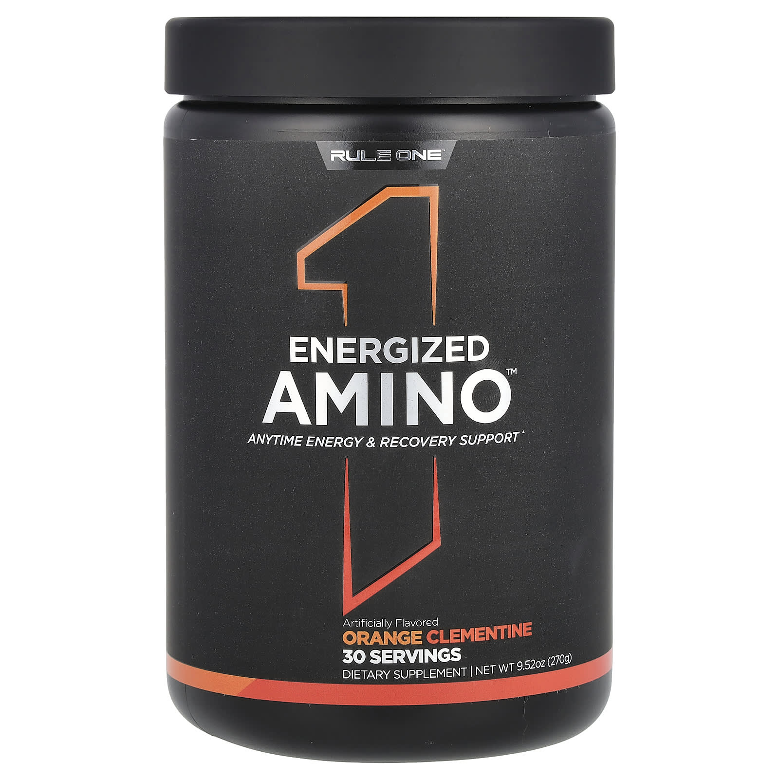 Rule One Proteins Energized Amino аминокислоты апельсин и клементин 270 г 952 унции 2590₽