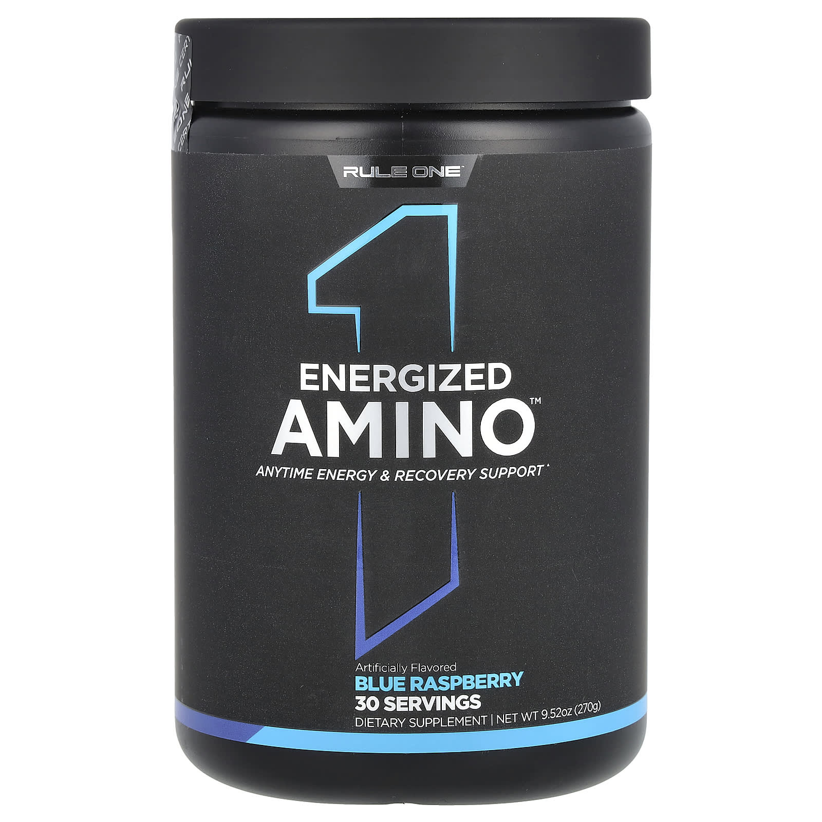 Rule One Proteins Energized Amino аминокислоты со вкусом голубой малины 270 г 952 унции 3390₽