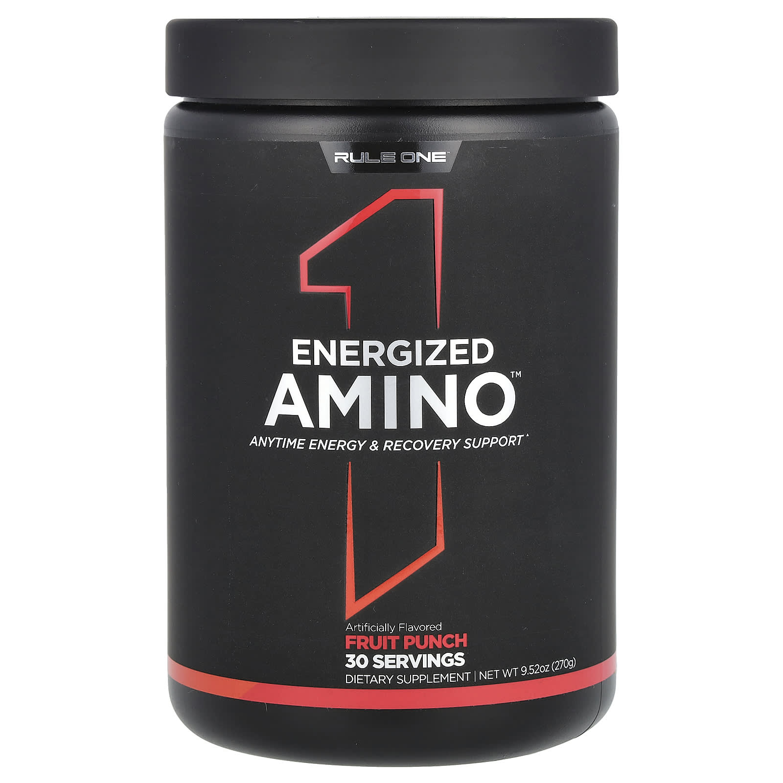 Rule One Proteins Energized Amino фруктовый пунш 270 г 952 унции 2590₽