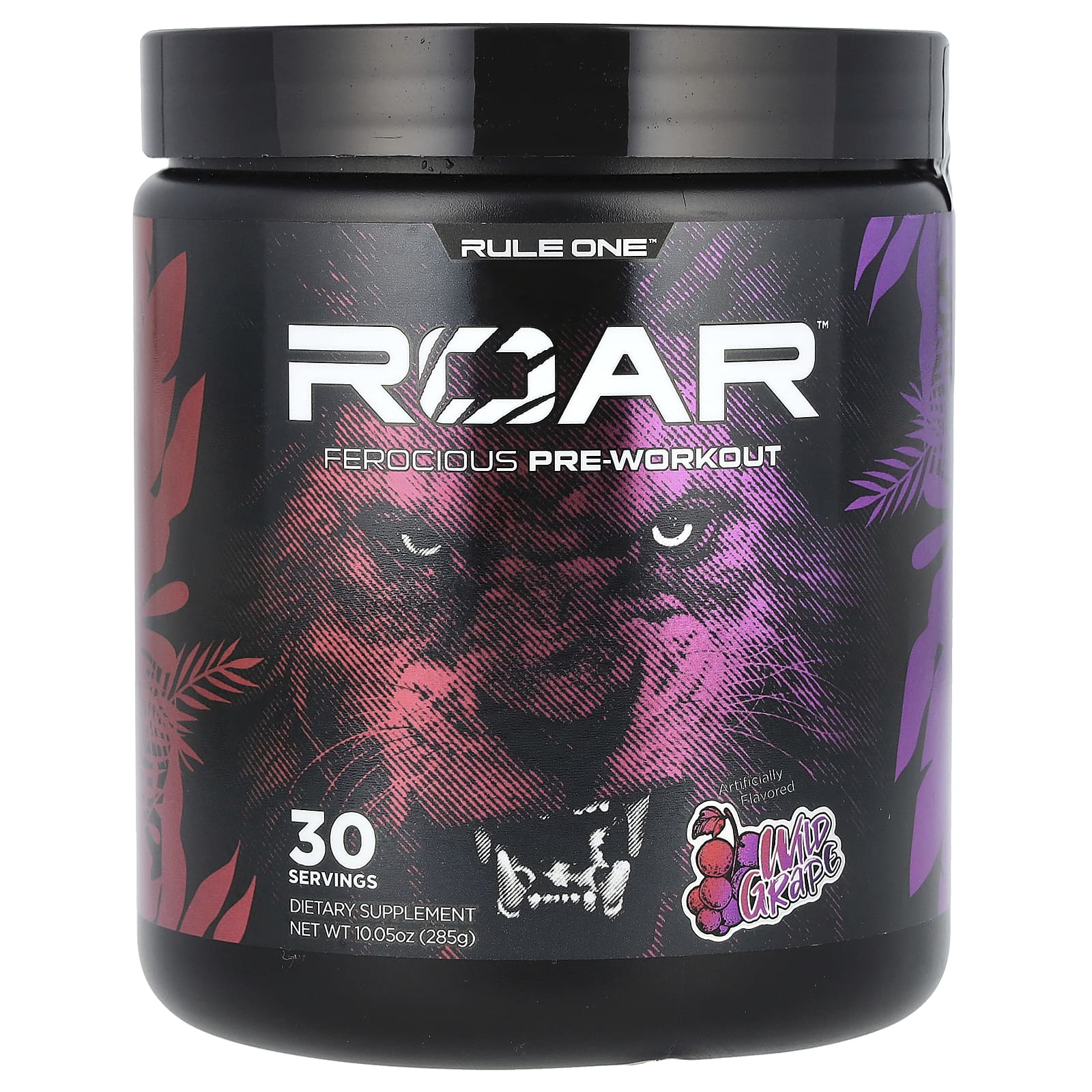 Rule One Proteins Roar Ferocious предтренировочный комплекс со вкусом дикого винограда 285 г 1005 унции 3090₽