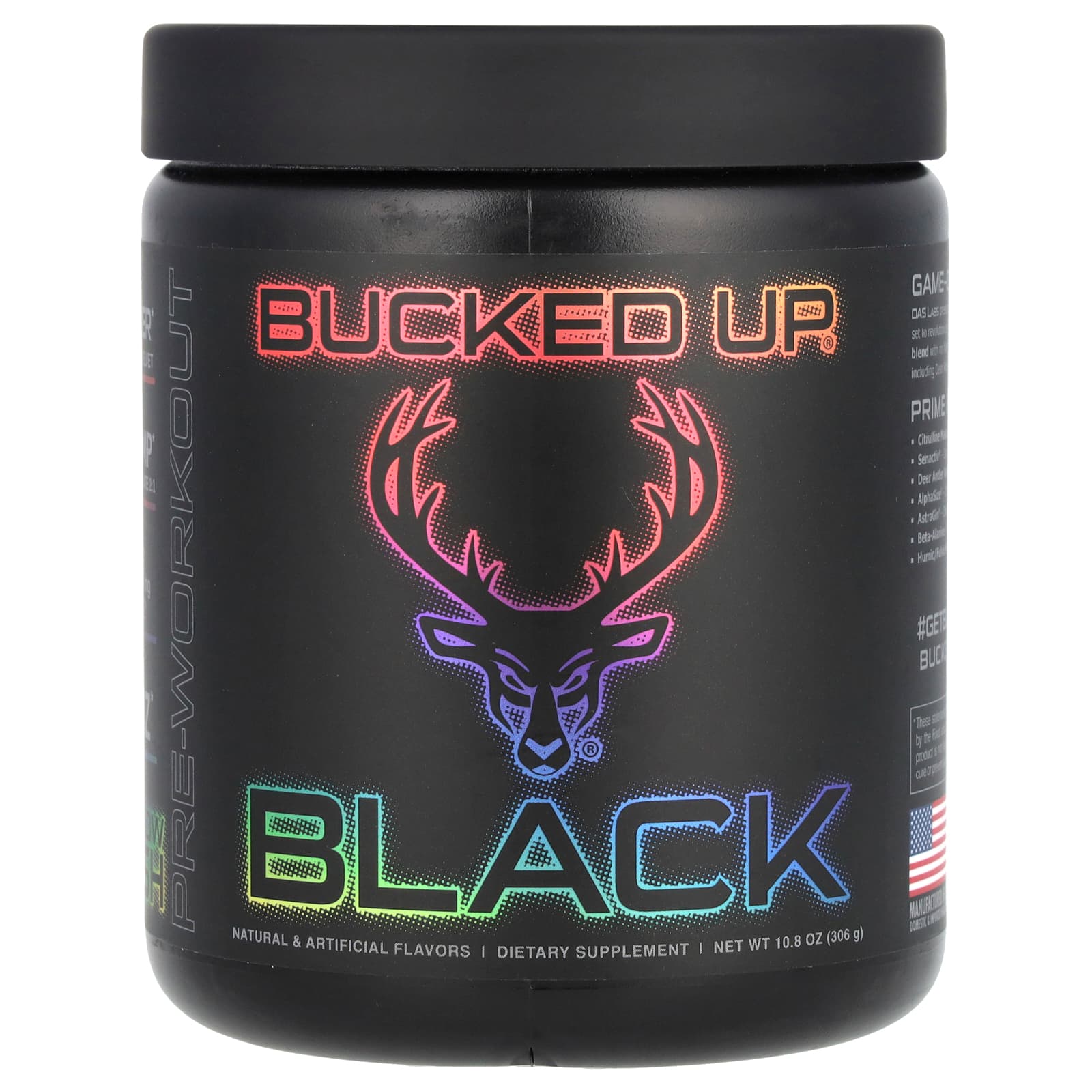 Bucked Up черный предтренировочный комплекс радуга 306 г 108 унции 7390₽