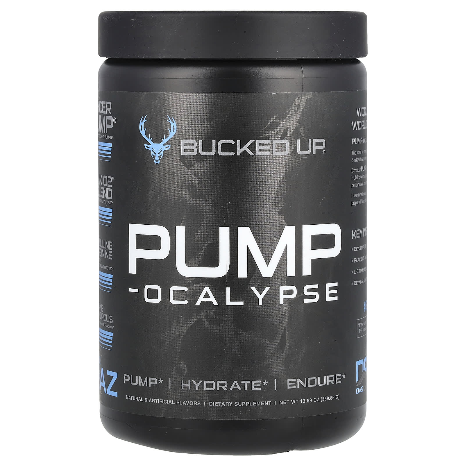 Bucked Up Pump-Ocalypse голубая малина 35985 г 1369 унции 5690₽