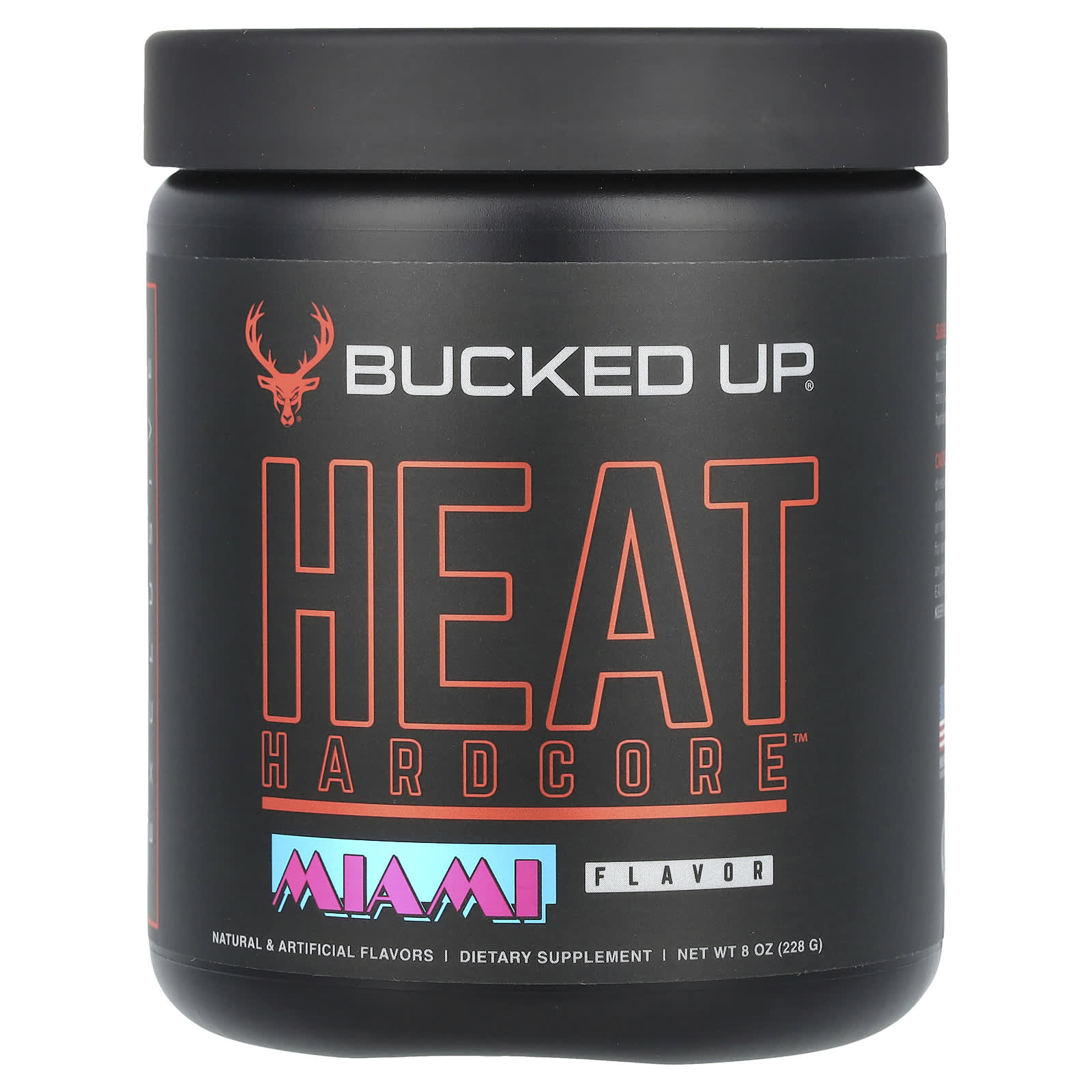 Bucked Up Heat Hardcore Майами клубника манго ананас 228 г 8 унций 7090₽