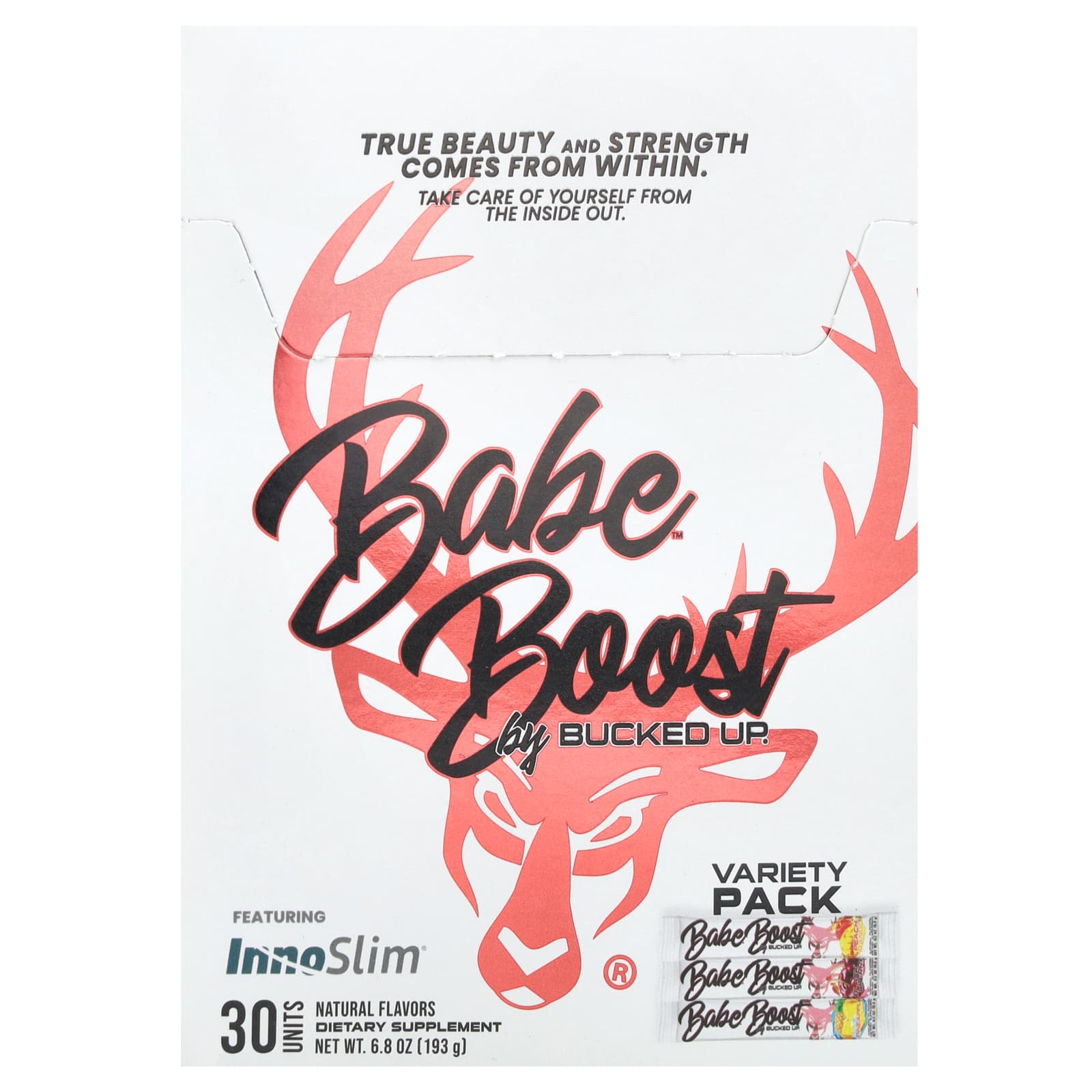 Bucked Up Babe Boost разнообразный набор 30 пакетиков по 02 унции 6890₽