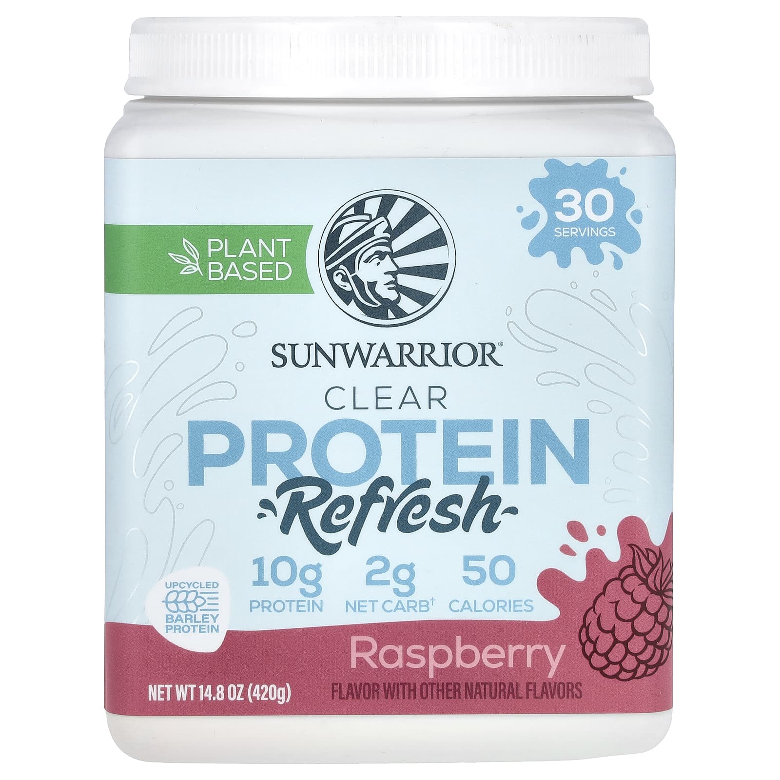 Sunwarrior Clear Protein Refresh малина 420 г 148 унции 6690₽