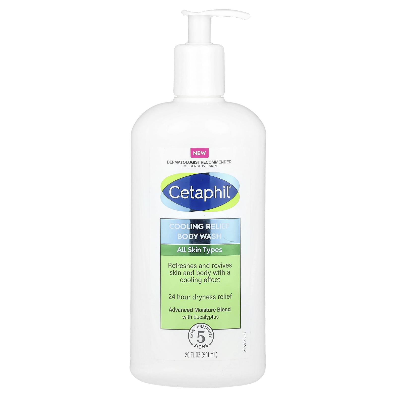 Cetaphil охлаждающий гель для душа без отдушки 591 мл 20 жидк унций 2190₽