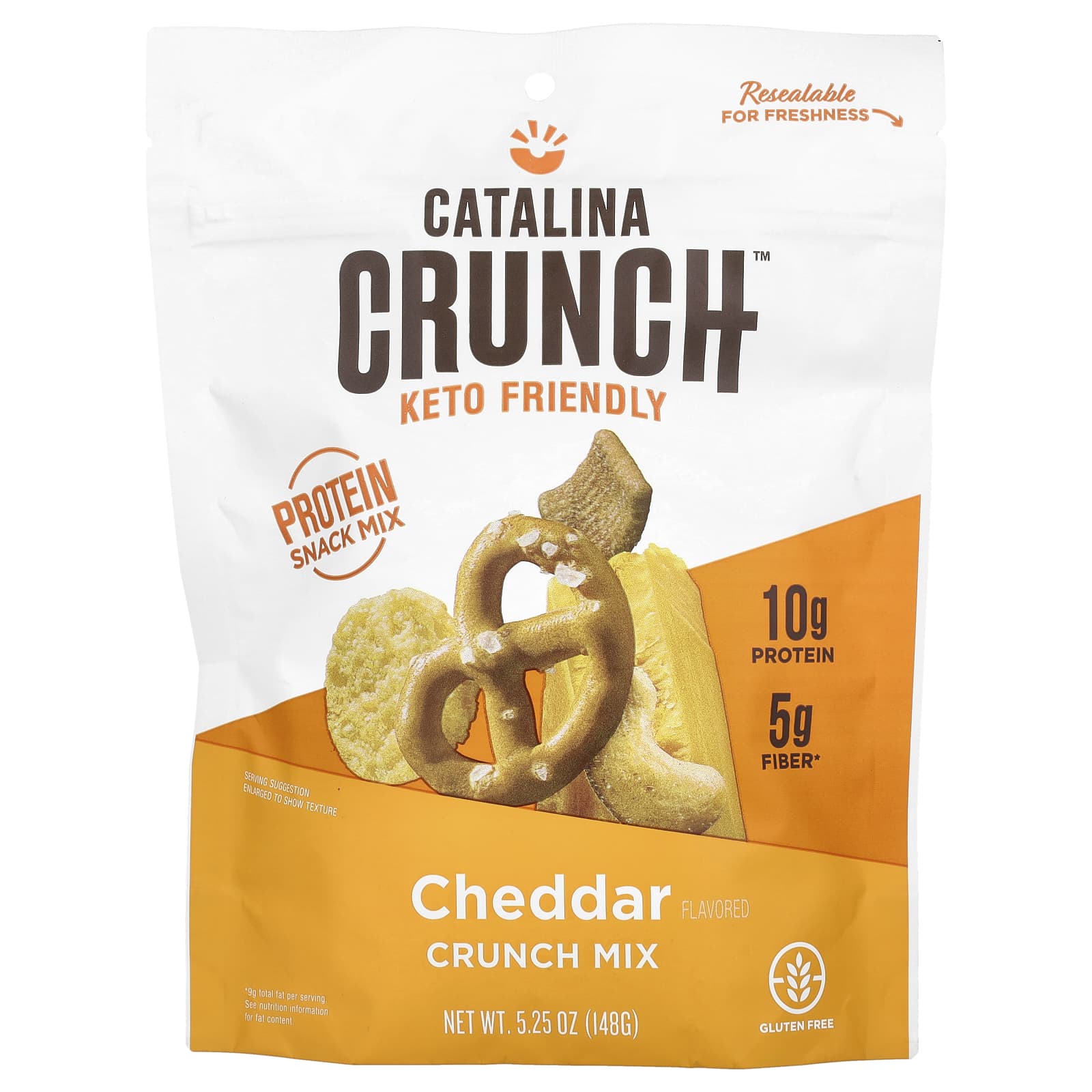 Catalina Crunch смесь для кранчей со вкусом чеддера 148 г 525 унции 1690₽