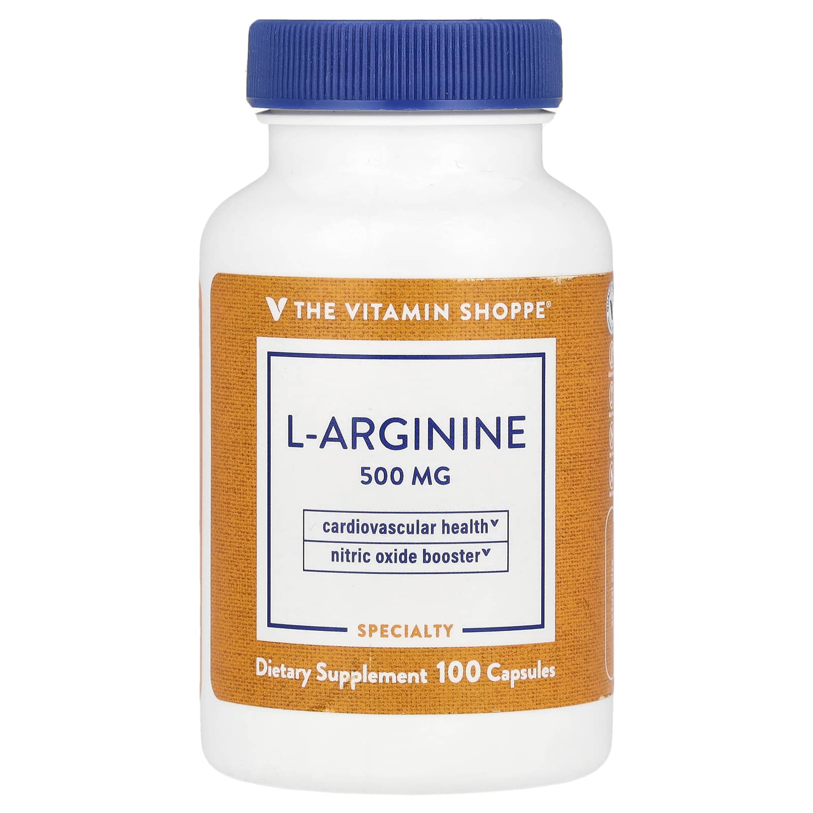 The Vitamin Shoppe L-аргинин 500 мг 100 капсул 3590₽