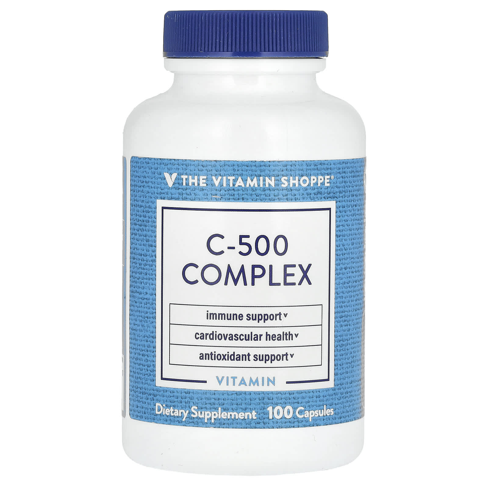 The Vitamin Shoppe Комплекс C-500 100 капсул 2090₽