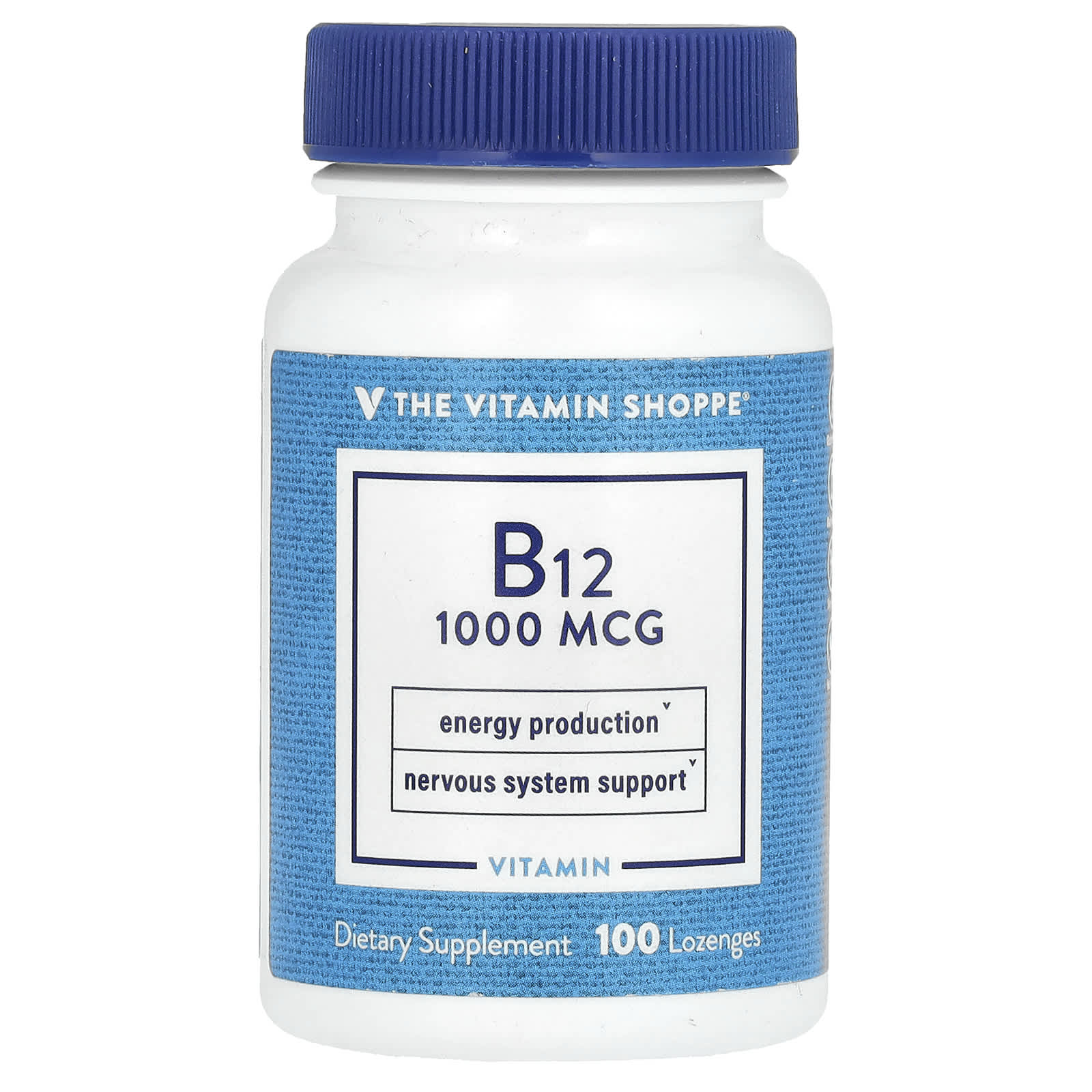 The Vitamin Shoppe Витамин B12 1000 мкг 100 пастилок 2890₽