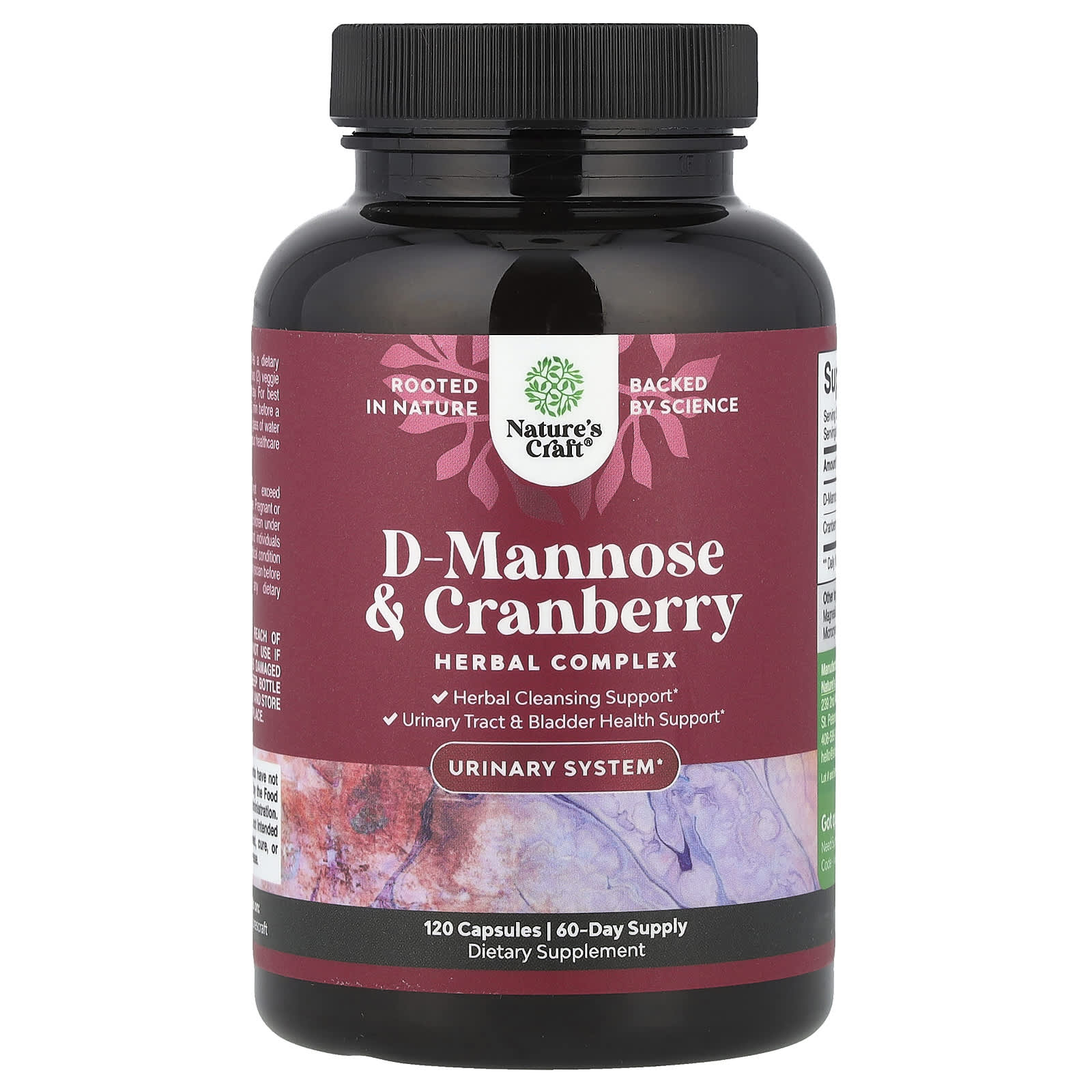 Natures Craft D-манноза 120 капсул 4190₽