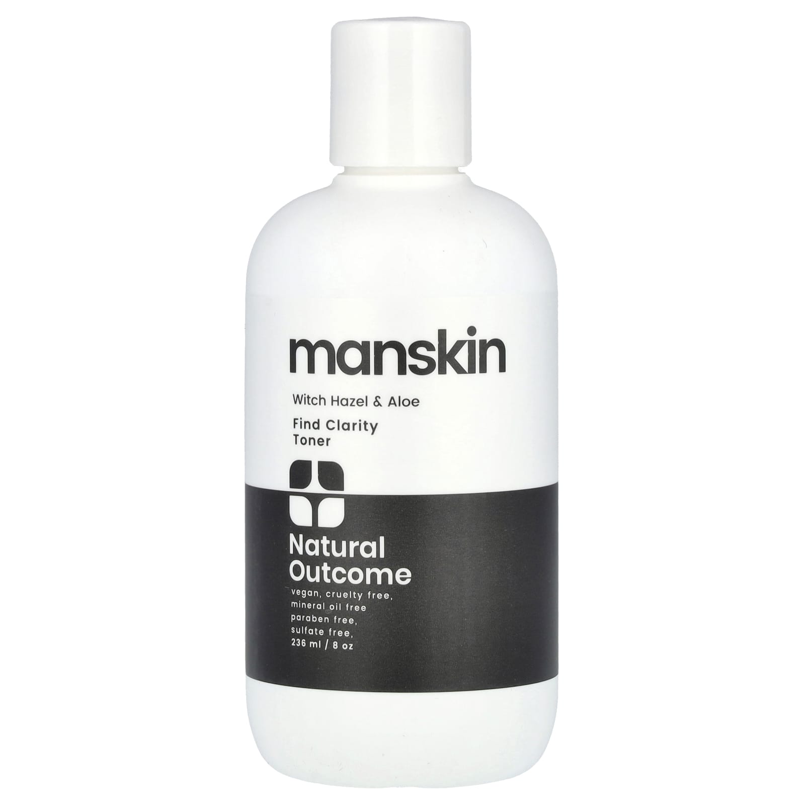 Natural Outcome, Manskin, тоник Find Clarity, 236 мл (8 унций)