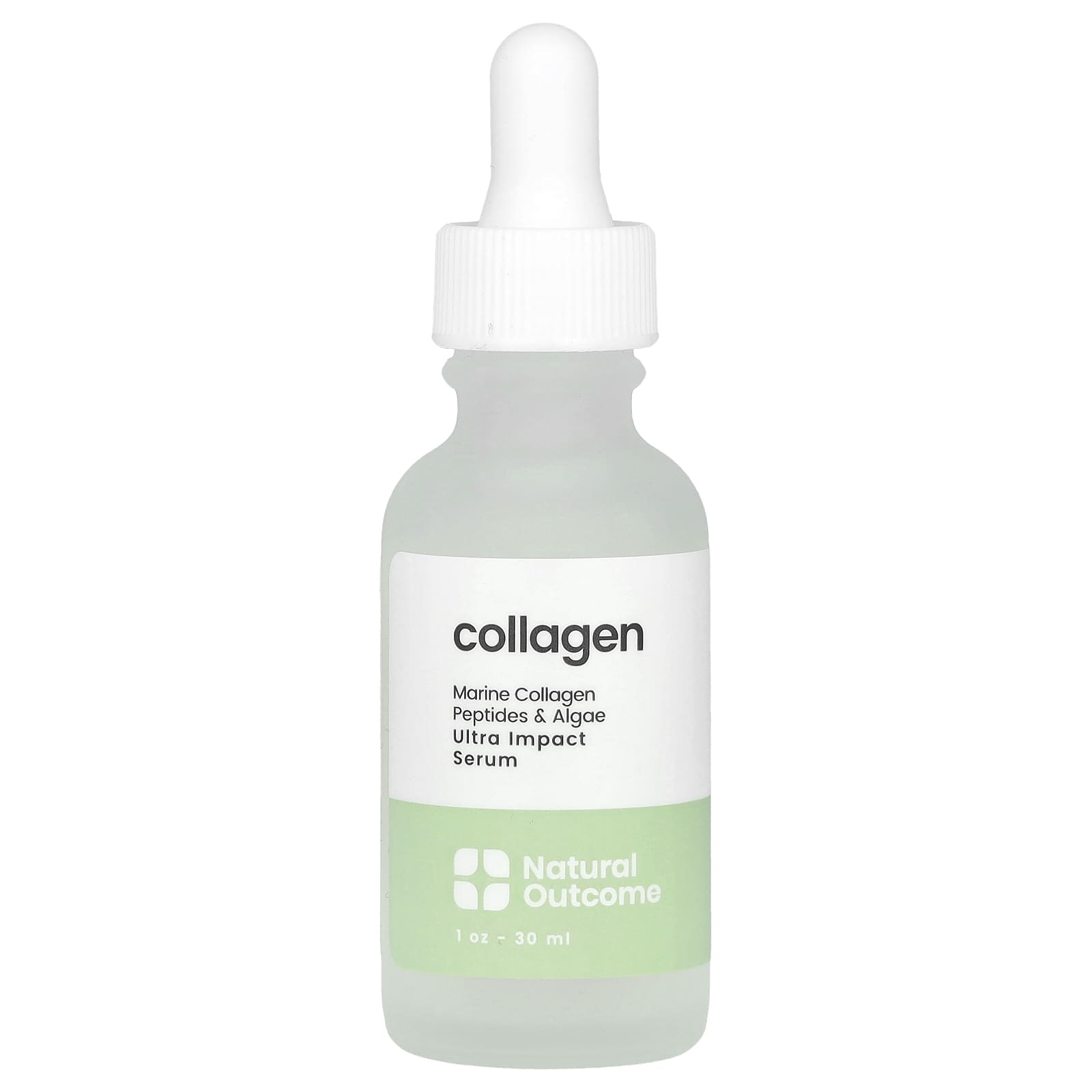 Natural Outcome, Collagen Ultra Impact Serum, без отдушек, 30 мл (1 унция)