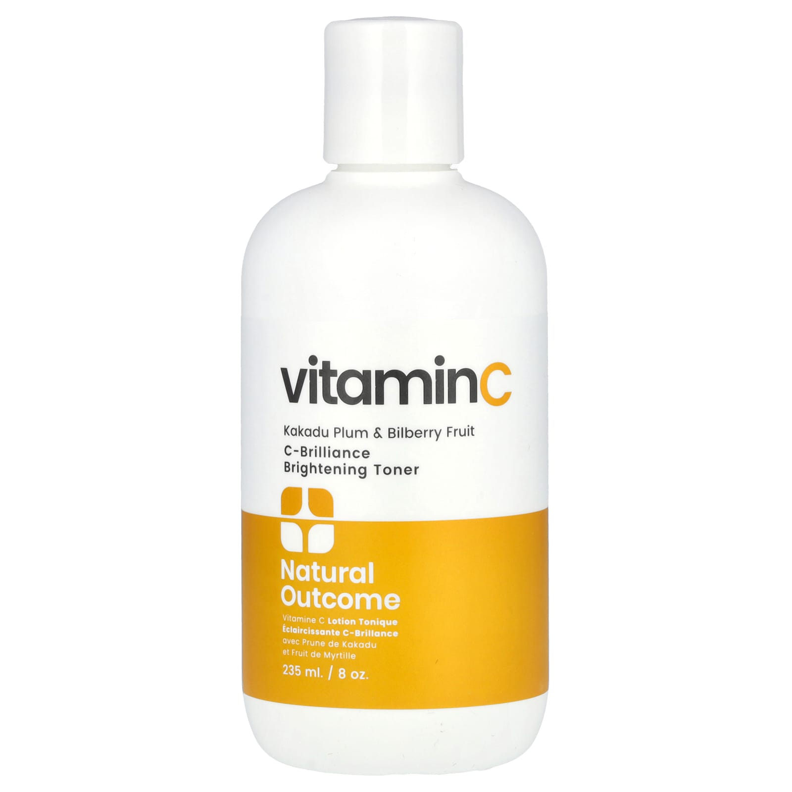 Natural Outcome Vitamin C осветляющий тоник C-Brilliance без отдушек 235 мл 8 унций 2190₽