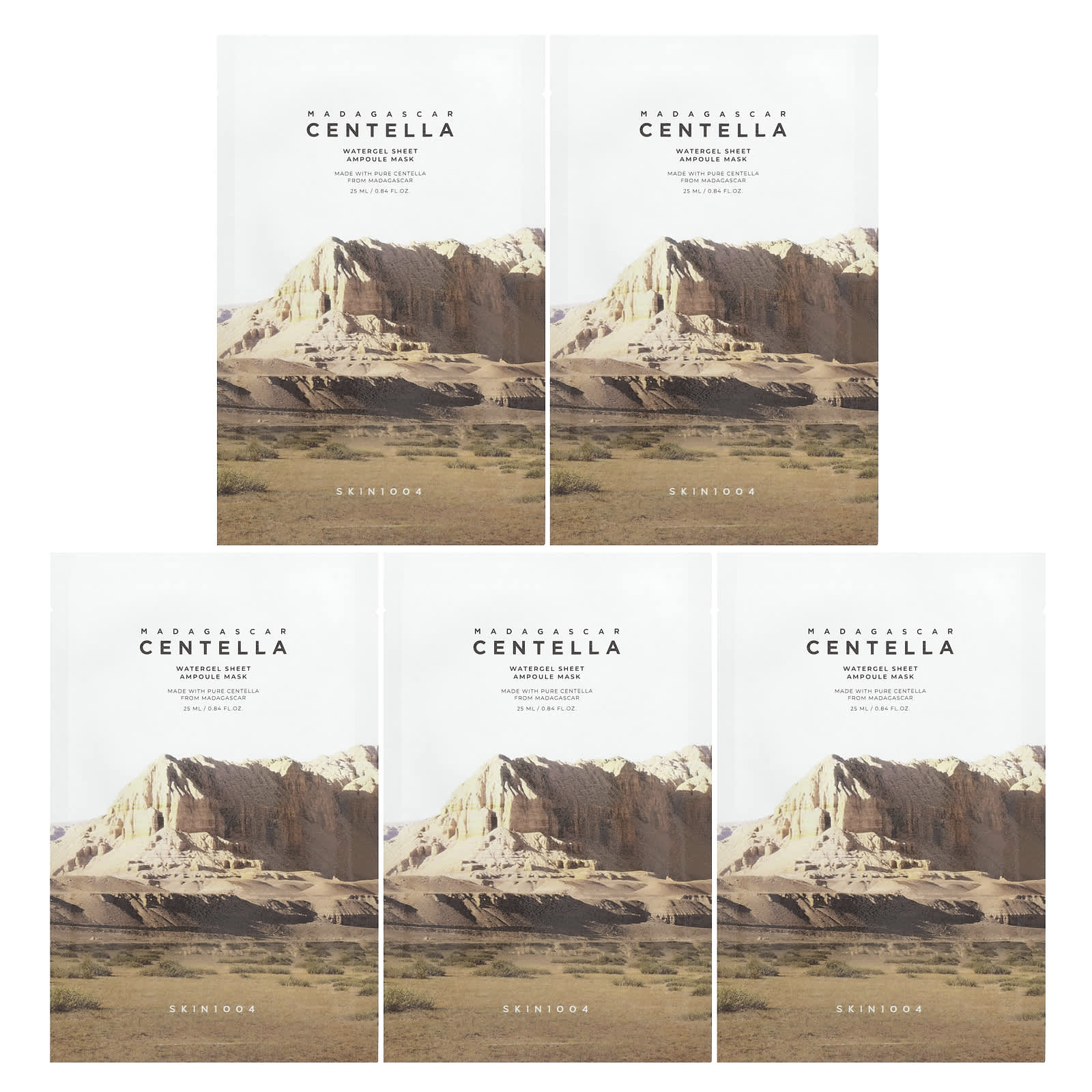 SKIN1004 Madagascar Centella увлажняющая тканевая маска с ампулами 25 мл 084 жидк Унции 2290₽