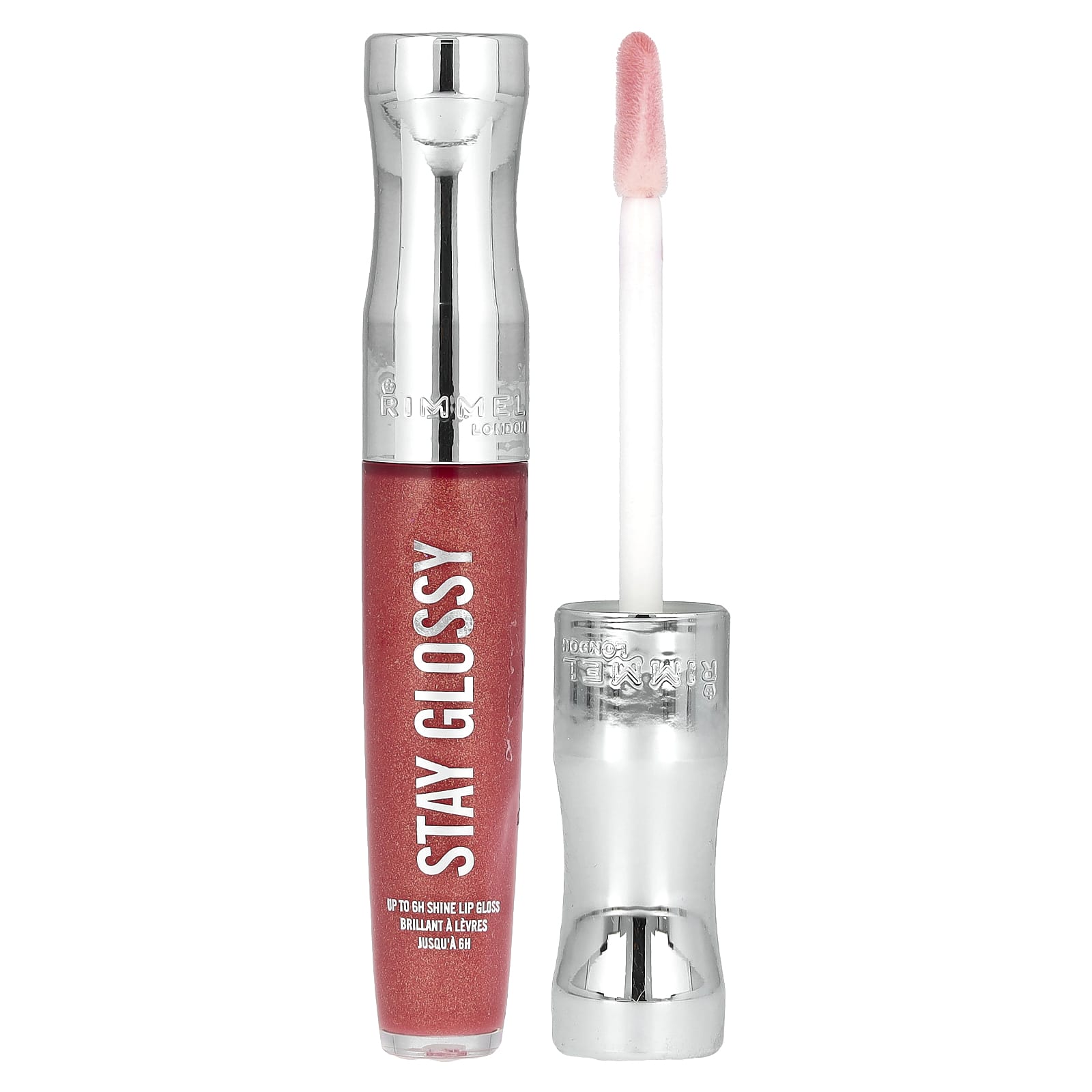 Rimmel London Stay Glossy блеск для губ 465 Melon Air 55 мл 018 жидк Унции 1490₽