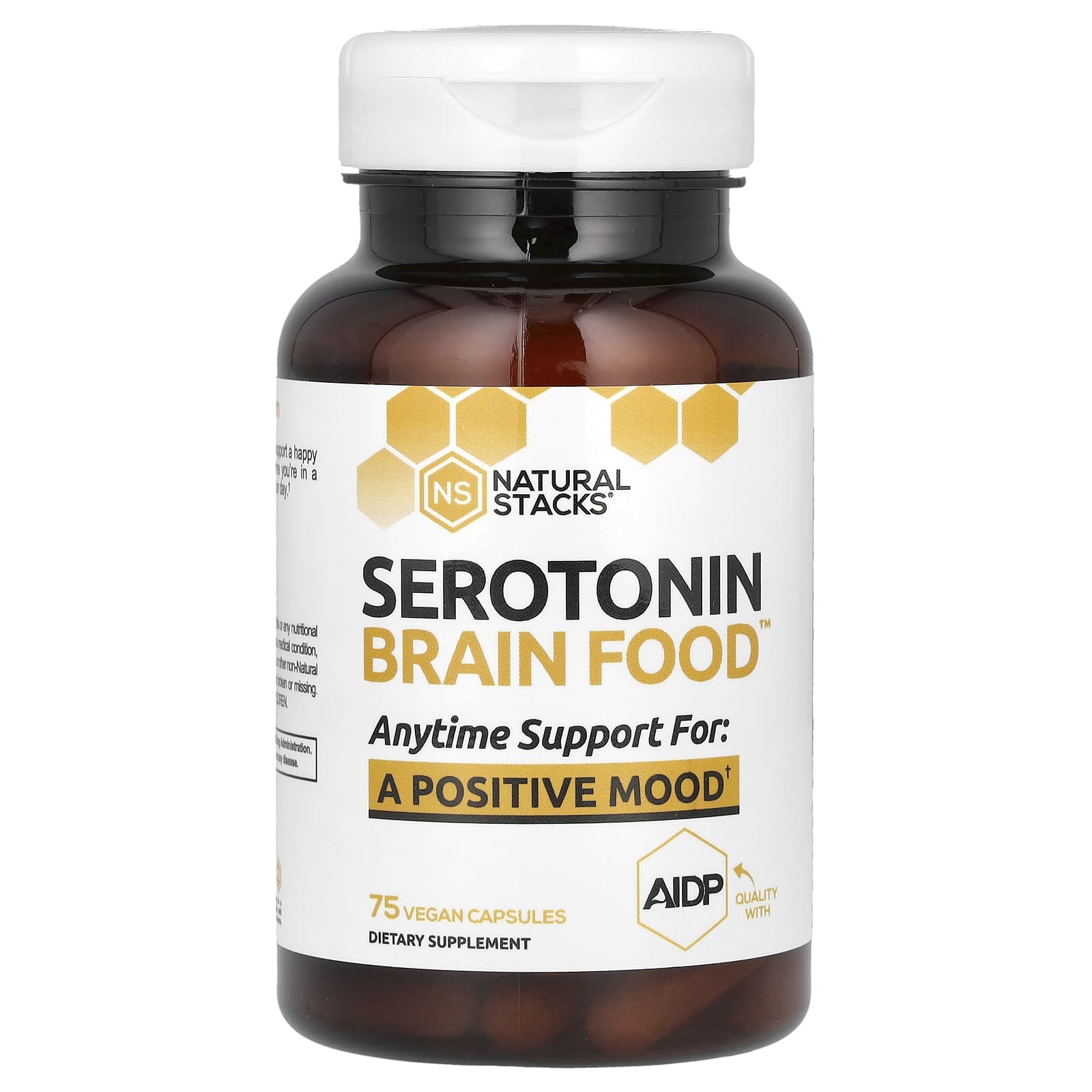 Natural Stacks Serotonin Brain Food 75 веганских капсул 7790₽