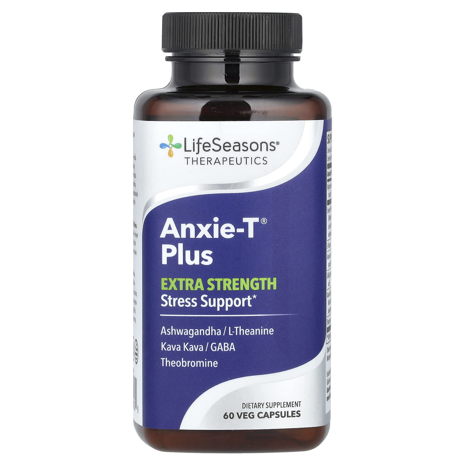 LifeSeasons Anxie-T Plus Extra Strength 60 растительных капсул 6990₽