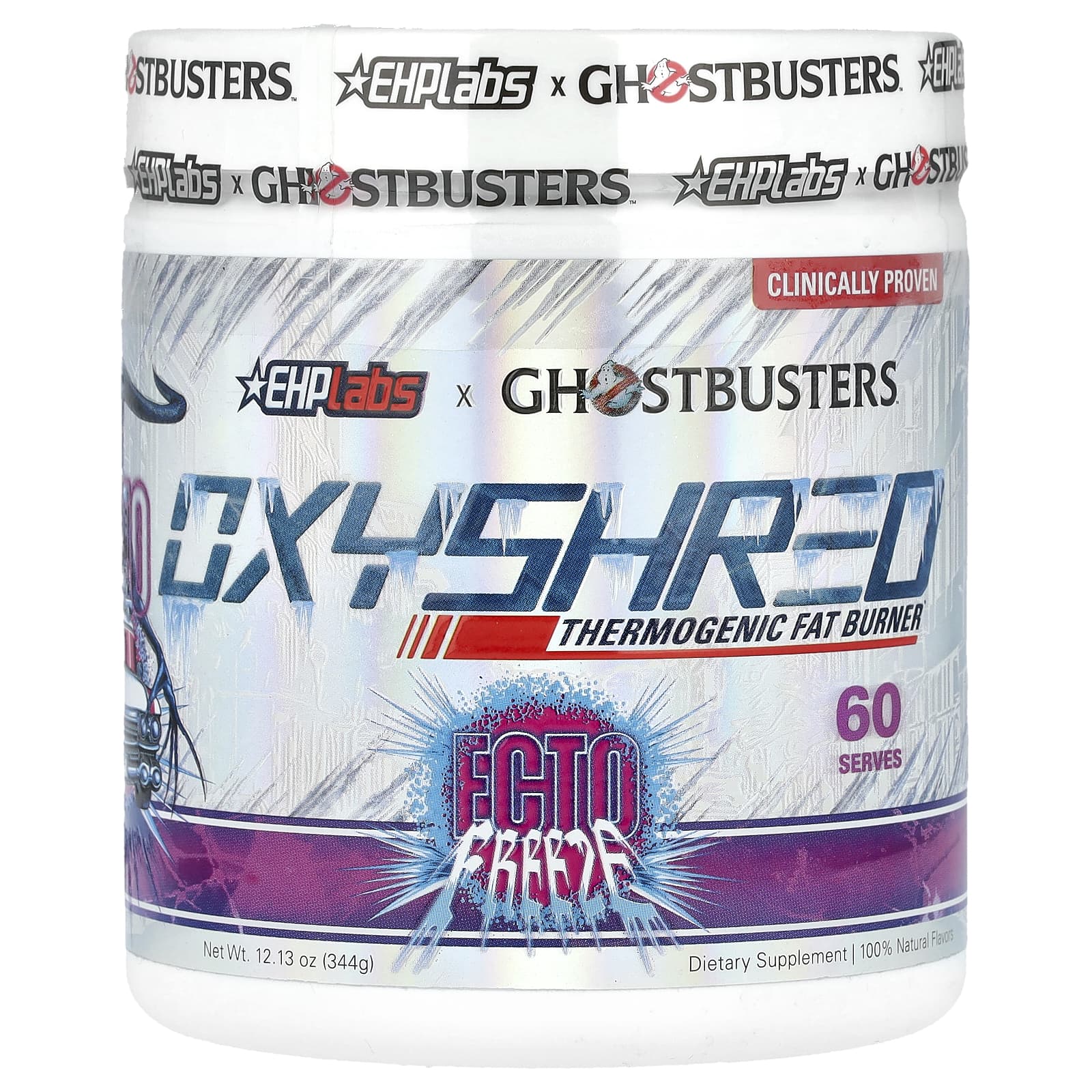 EHPlabs Ghostbusters Oxyshred термогенное средство для сжигания жира Ecto Freeze 344 г 1213 унции 11390₽