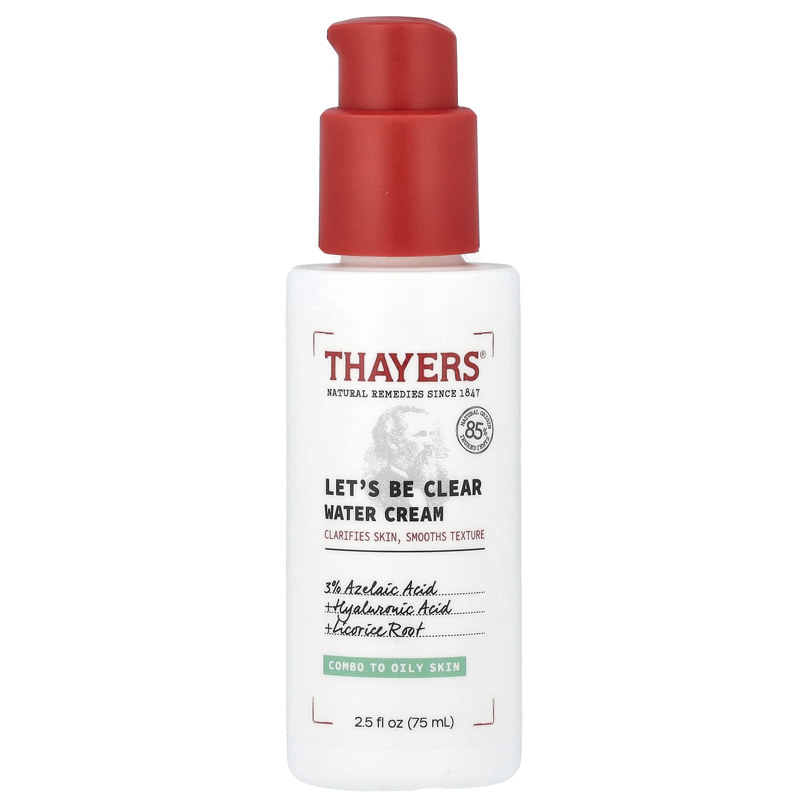 Thayers Lets Be Clear Water крем без отдушек 75 мл 25 жидк Унции 2990₽