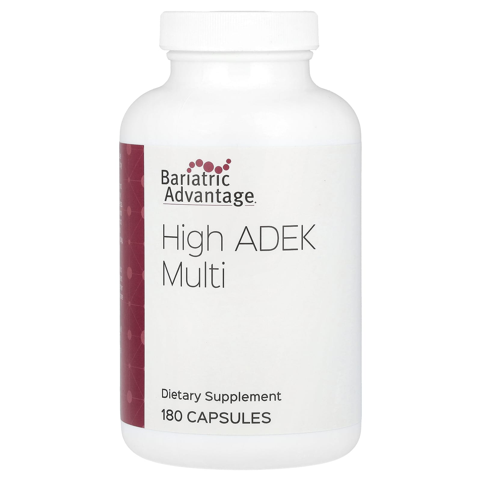 Bariatric Advantage, High ADEK Multi, 180 капсул