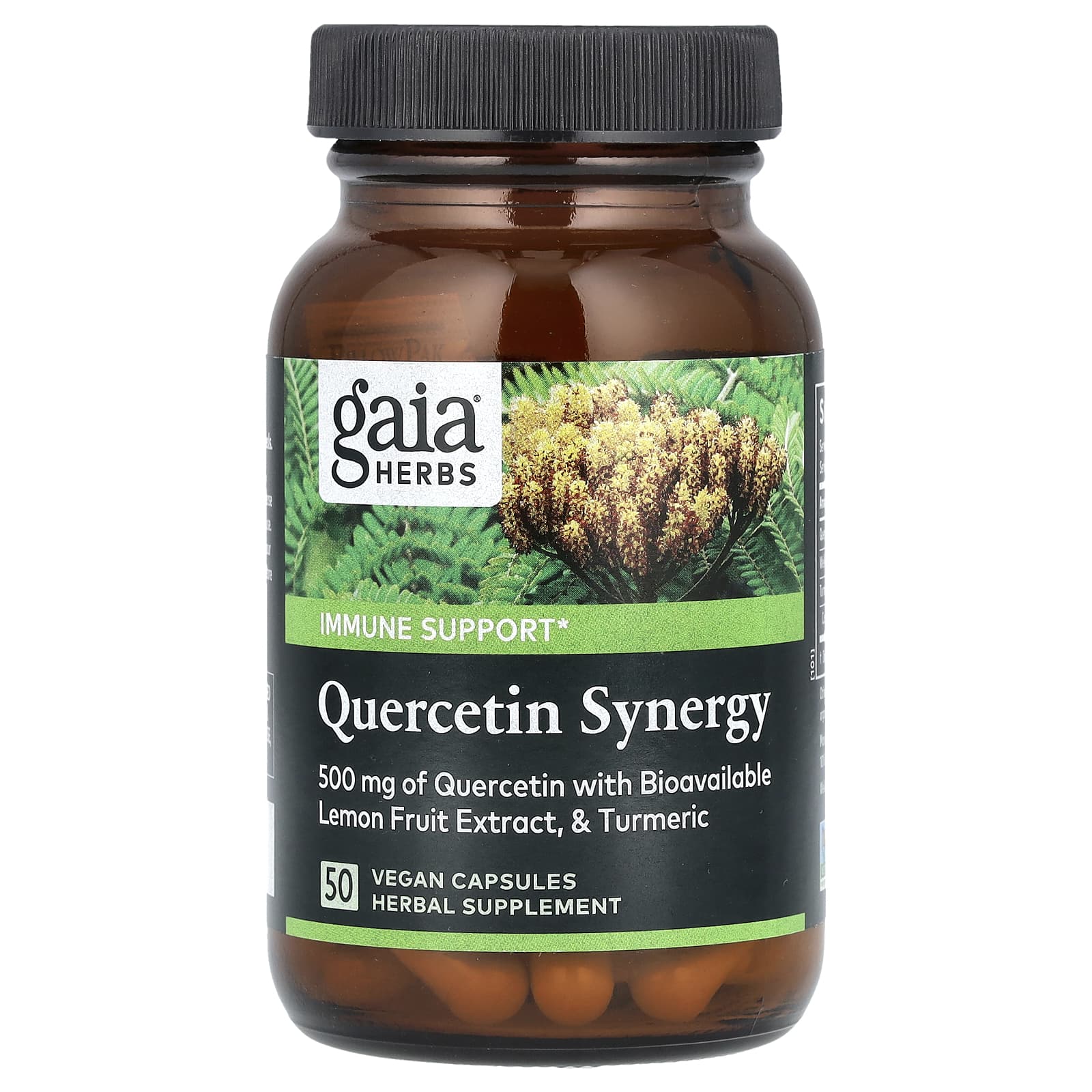 Gaia Herbs Quercetin Synergy 50 веганских капсул 6390₽