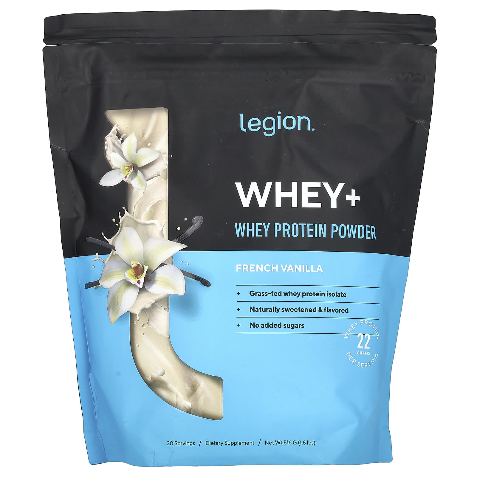 Legion Athletics Whey порошок из сывороточного протеина французская ваниль 816 г 18 фунта 11390₽