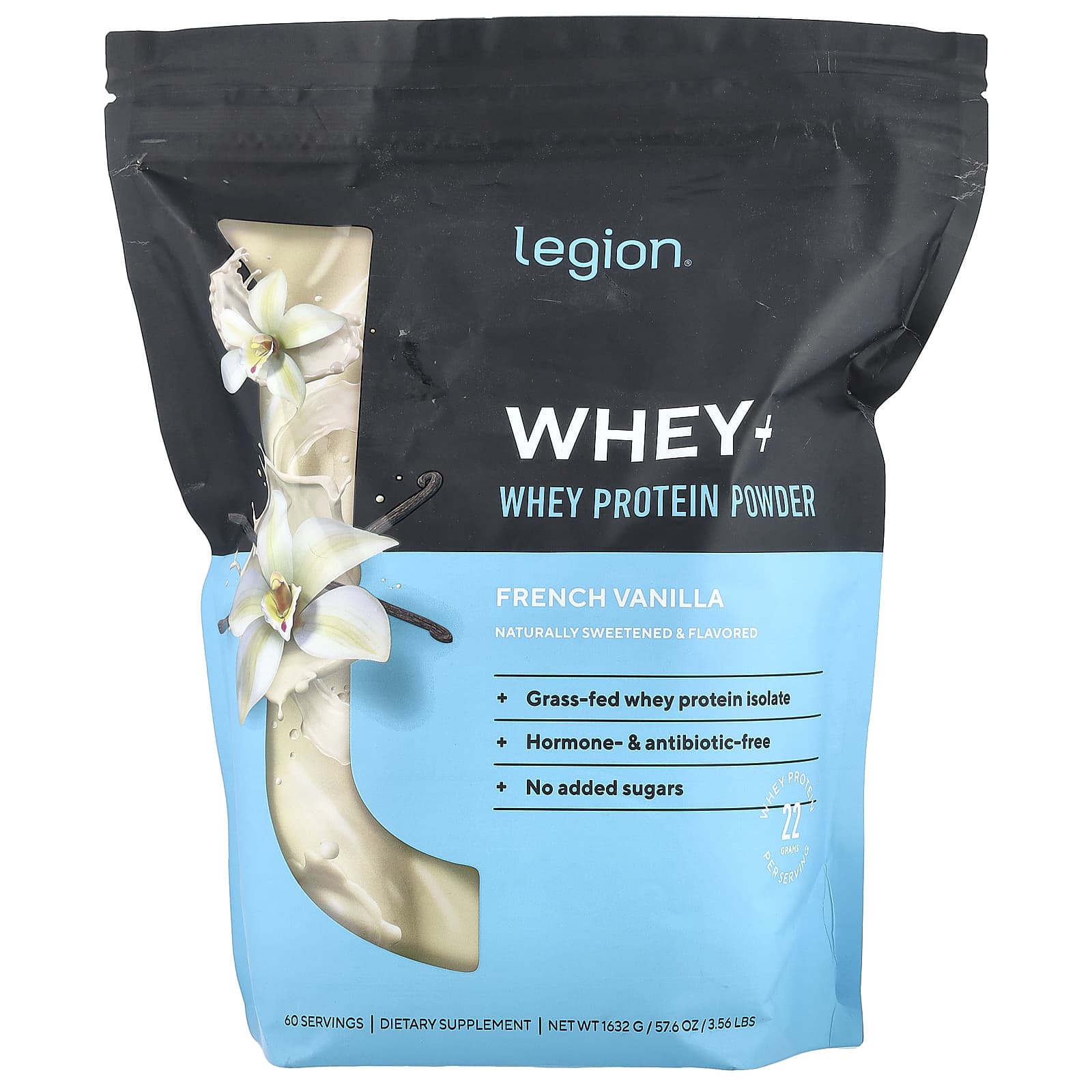 Legion Athletics Whey порошок из сывороточного протеина французская ваниль 226796 г 5 фунтов 22790₽