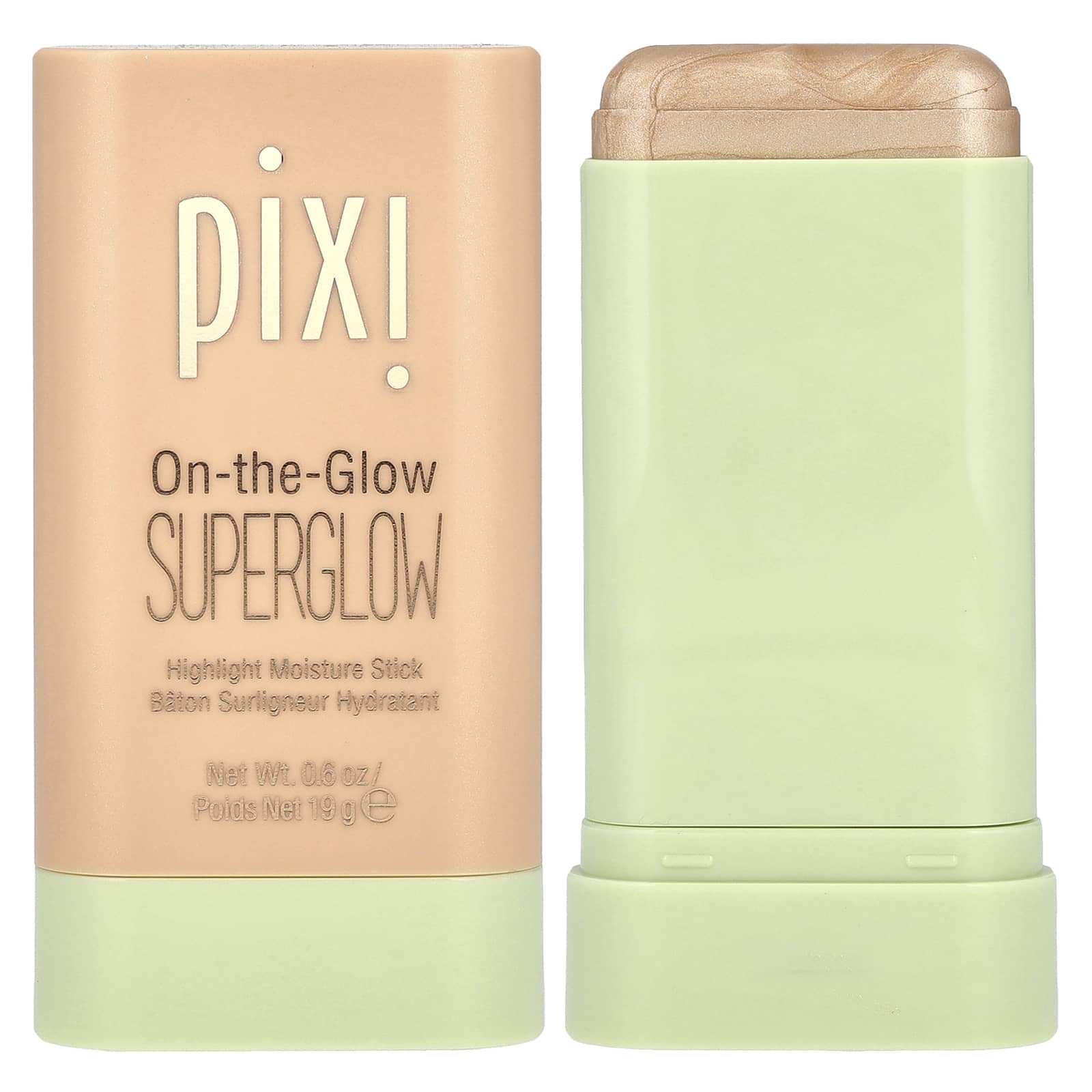Pixi Beauty On-The-Glow Superglow увлажняющий стик Highlight NaturaLustre 19 г 06 унции 3390₽