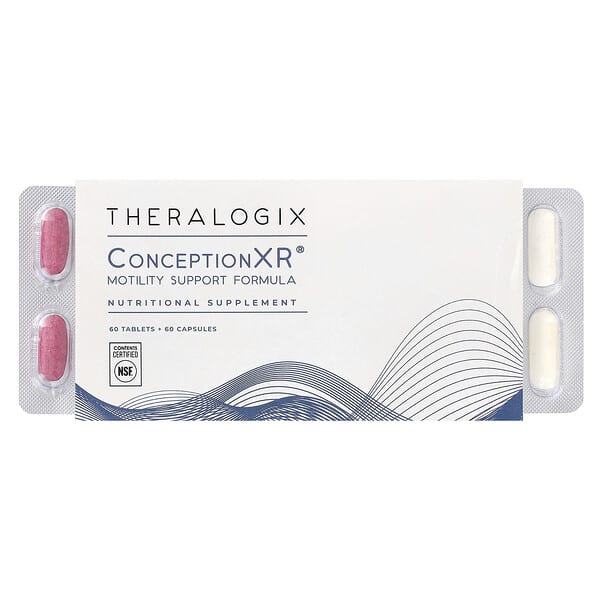 Theralogix, ConceptionXR®, формула для поддержки моторики, 60 таблеток + 60 капсул