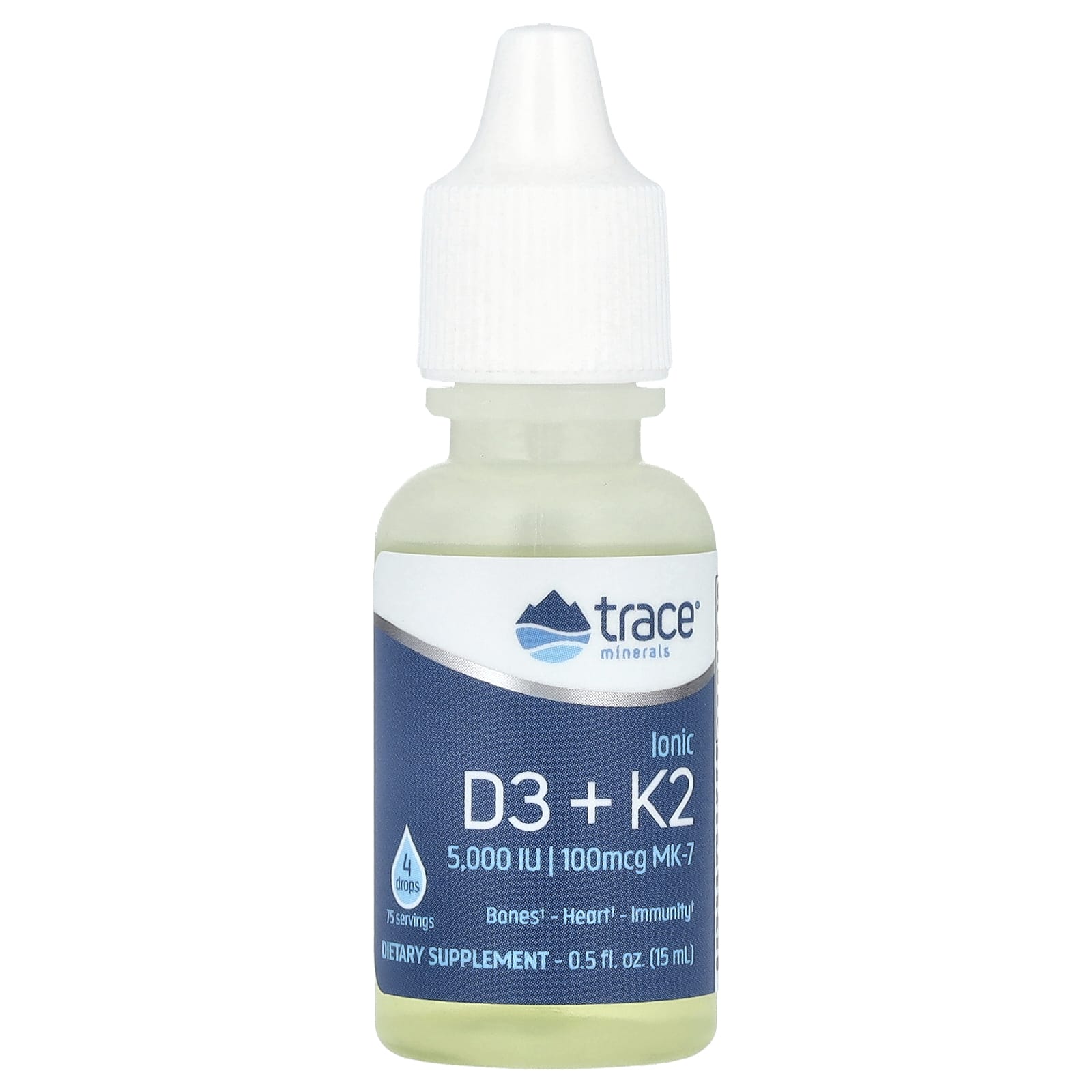 Trace Minerals Ионные D3 K2 15 мл 05 жидк Унции 2490₽