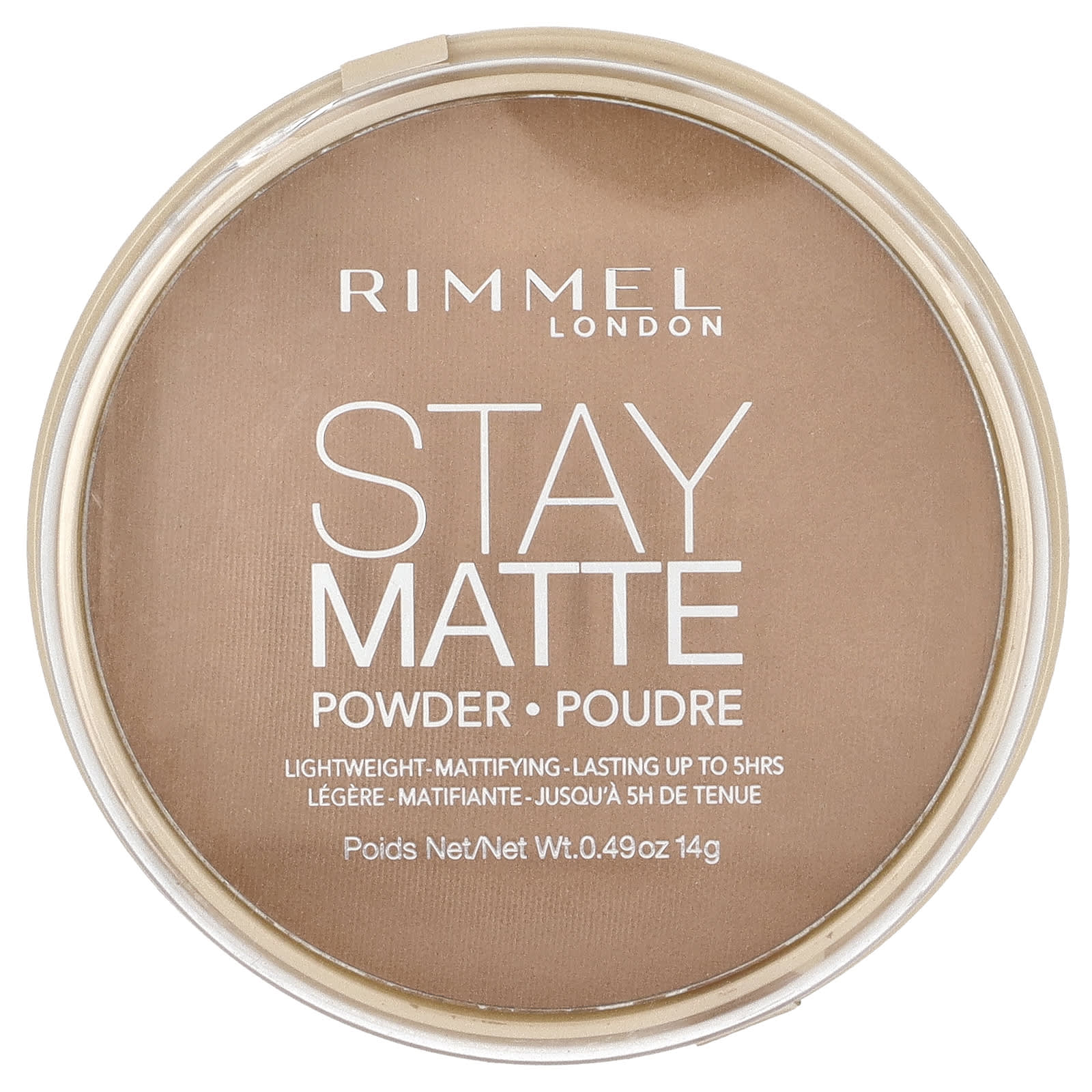 Rimmel London Stay Matte Lightweight-Mattifying Powder 016 Deep Beige 049 oz 14 g 1490₽