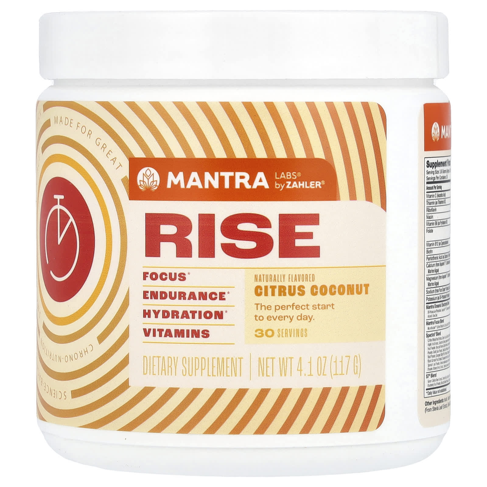 Zahler Rise Citrus Coconut 41 oz 117 g 4590₽