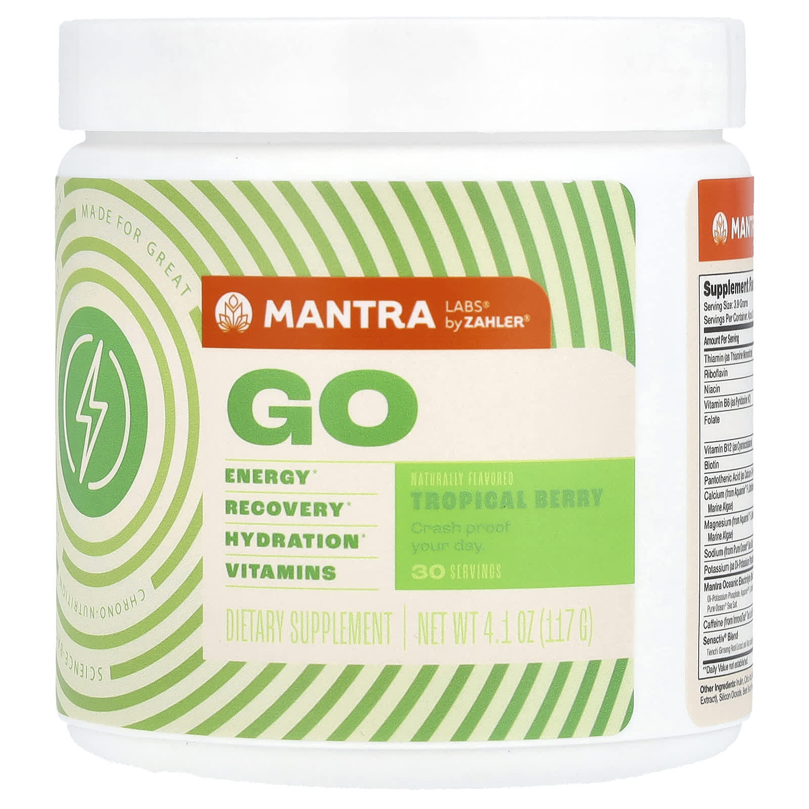 Zahler Mantra Labs Go Tropical Berry 41 oz 117 g 4590₽