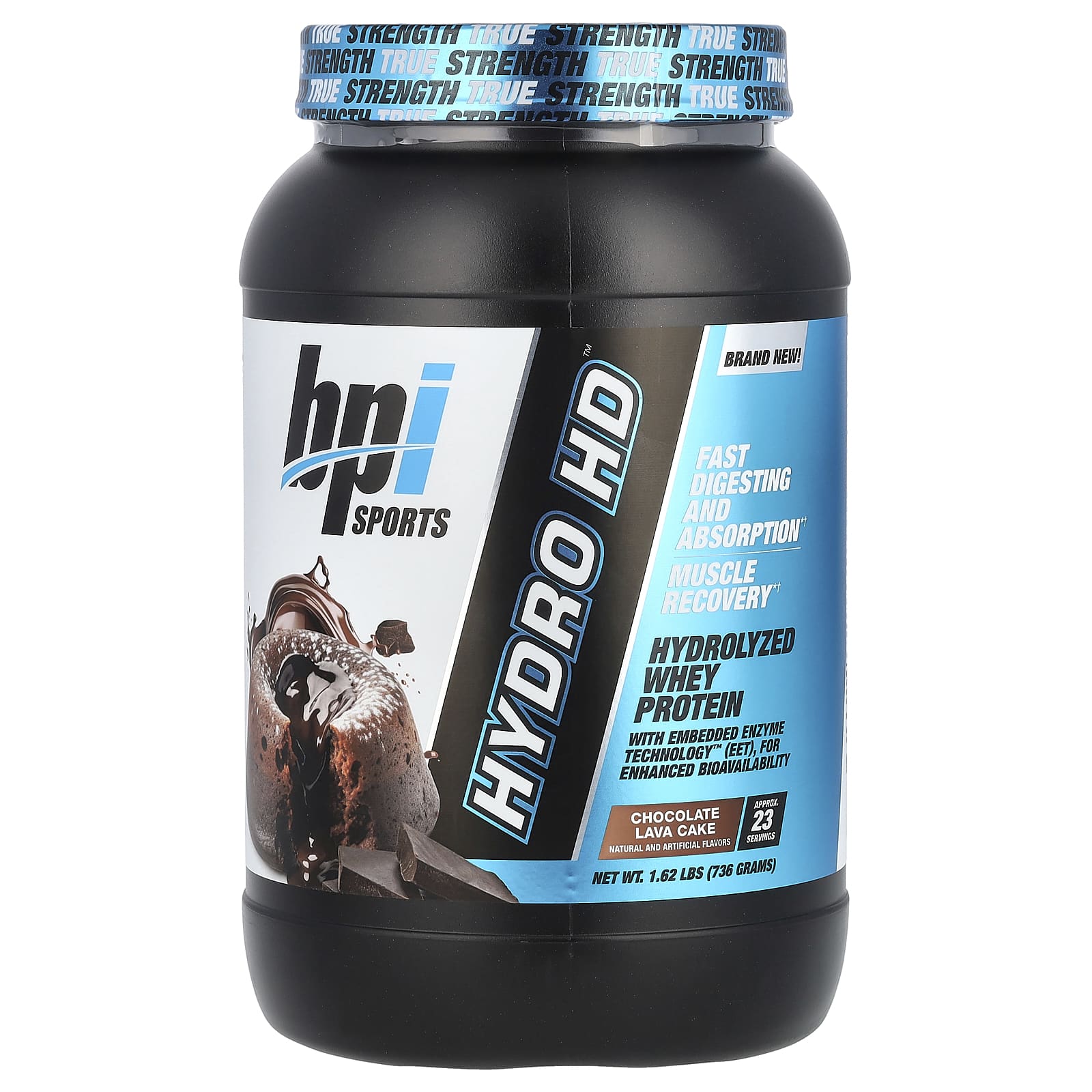BPI Sports Hydro HD Hydrolyzed Whey Protein Chocolate Lava Cake 162 lbs 736 g 7290₽