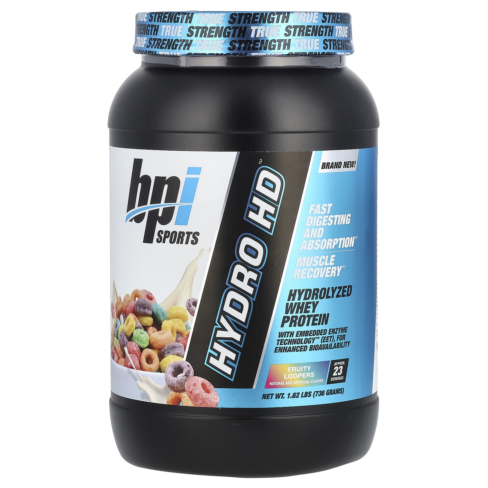 BPI Sports Hydro HD гидролизованный сывороточный протеин фруктовый коктейль 736 г 162 фунта 6390₽