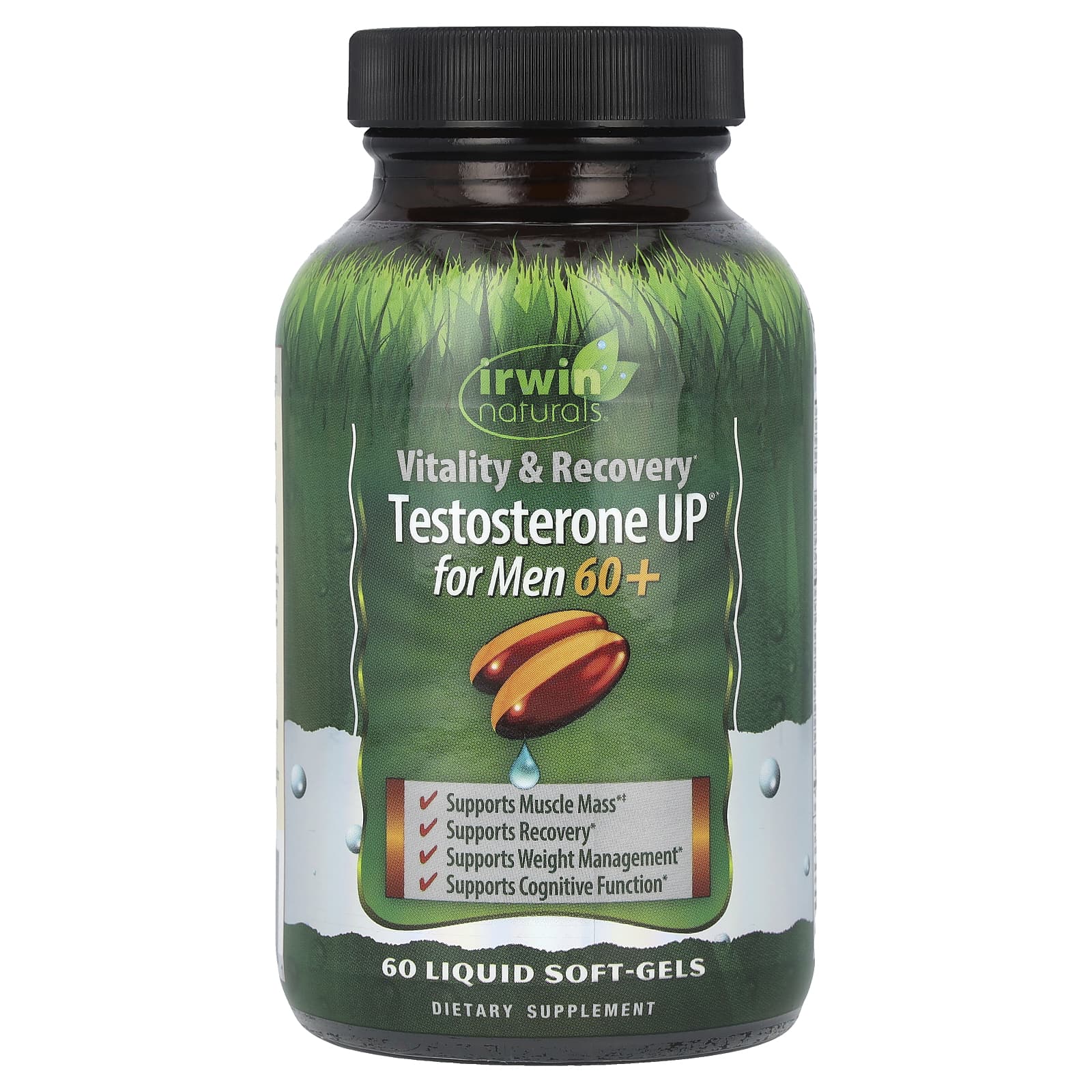 Irwin Naturals Testosterone UP for Men 60 60 Liquid Softgels 5690₽