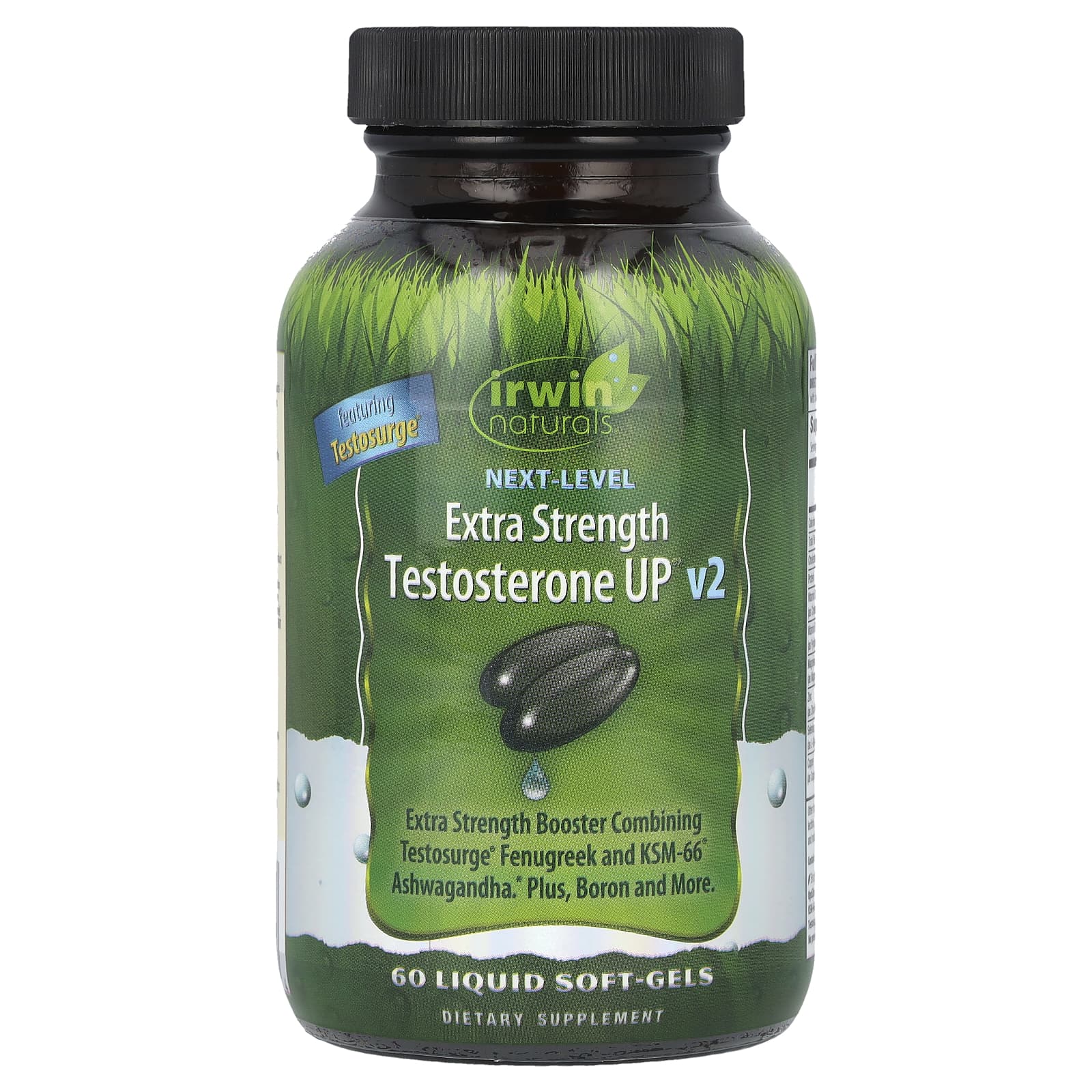 Irwin Naturals Next Level Testosterone UP v2 Extra Strength 60 Liquid Soft-Gels 7590₽