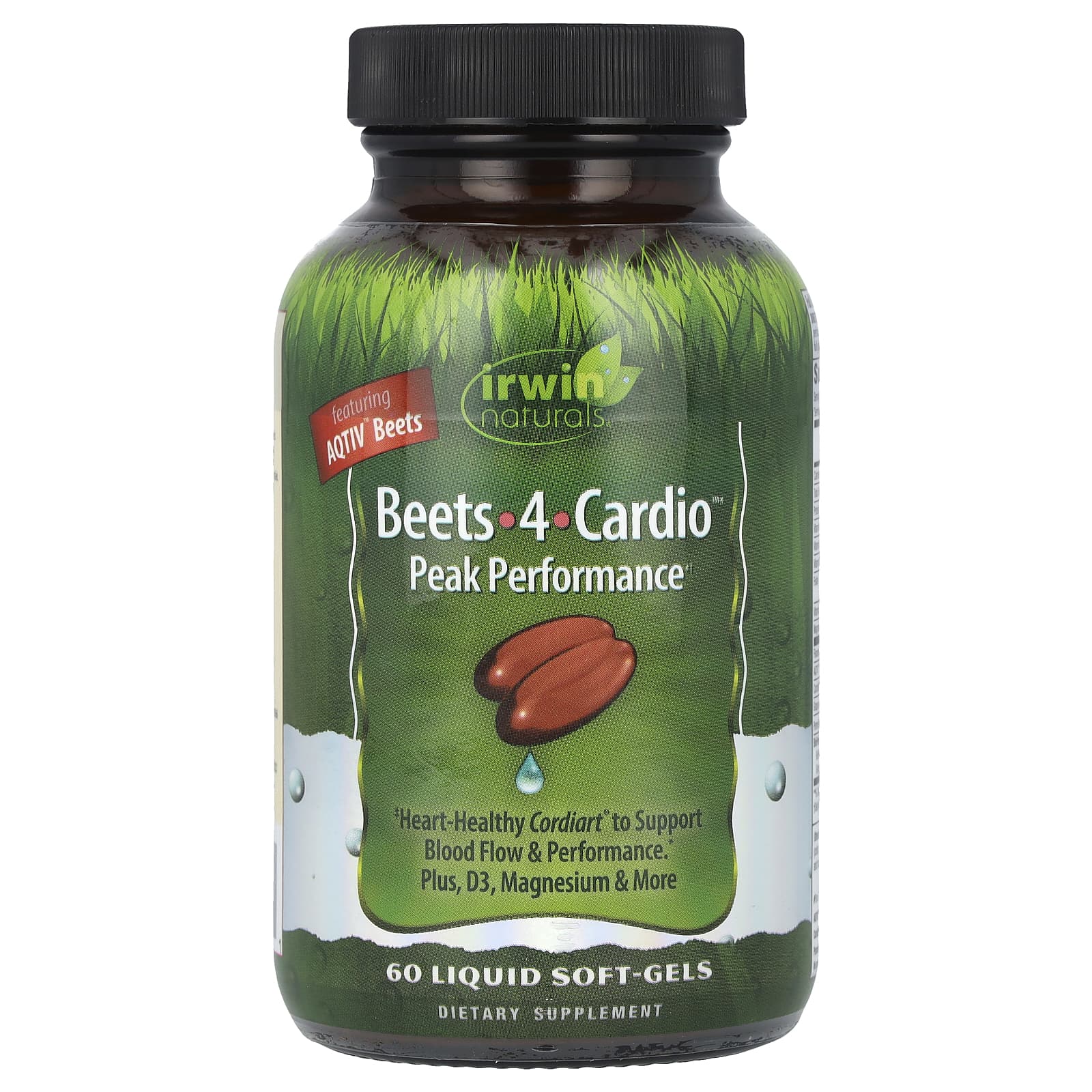 Irwin Naturals Beets-4-Cardio 60 Liquid Soft-Gels 3590₽