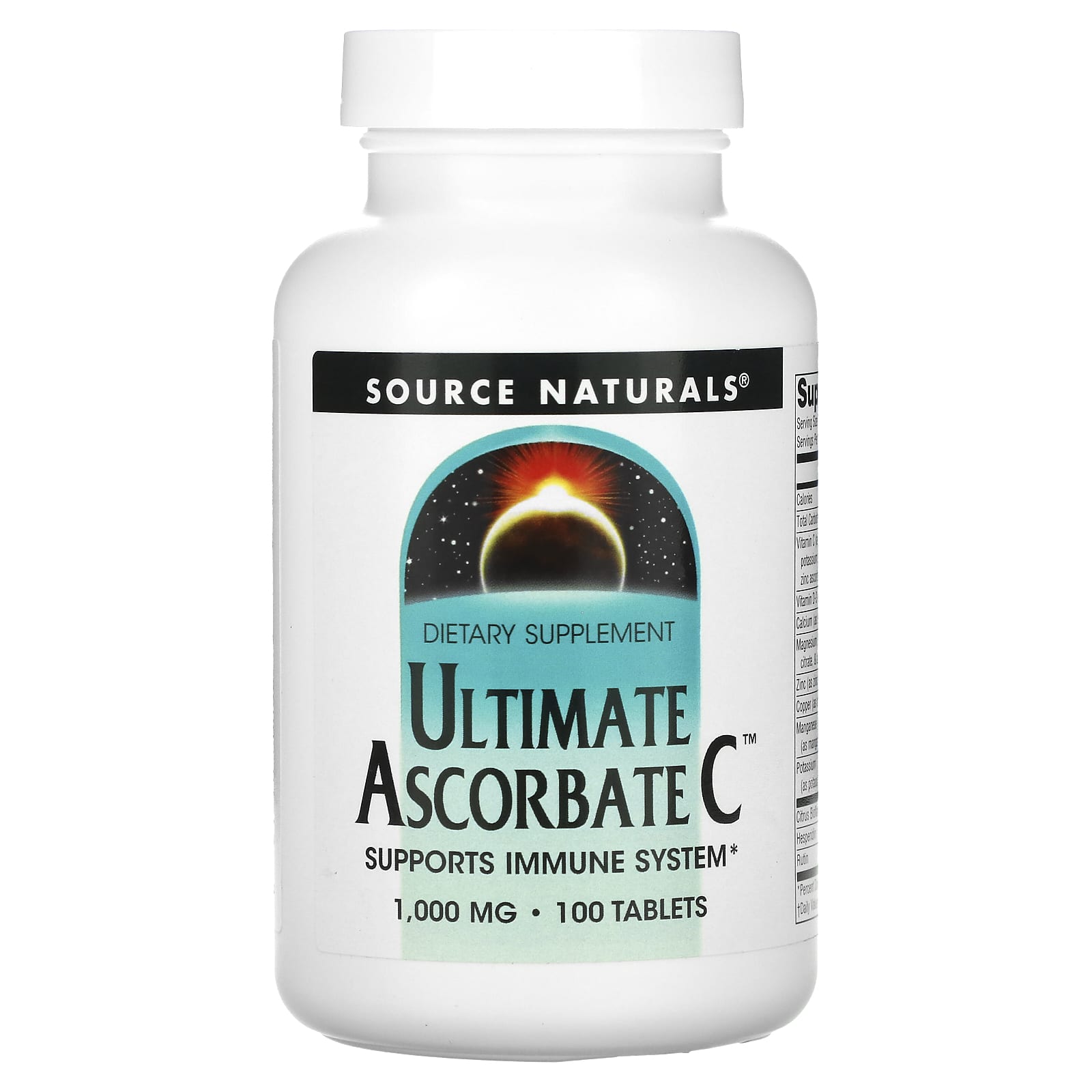 Source Naturals Ultimate Ascorbate C 1000 мг 100 таблеток 2790₽