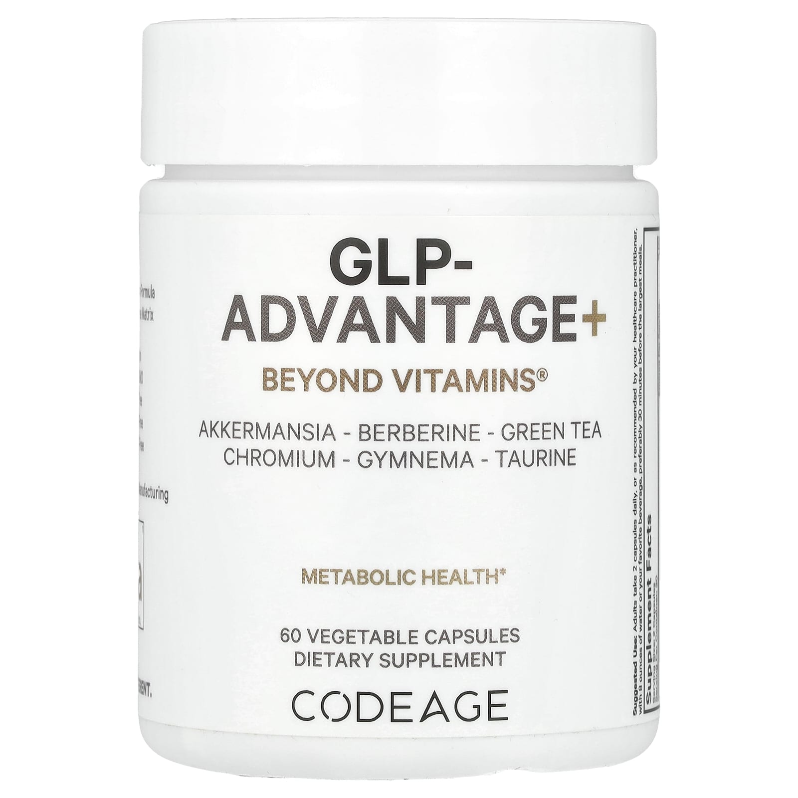 Codeage GLP-Advantage Beyond Vitamins 60 растительных капсул 7590₽