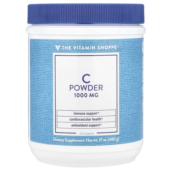 The Vitamin Shoppe, Порошок C, 482 мг (17 унций)