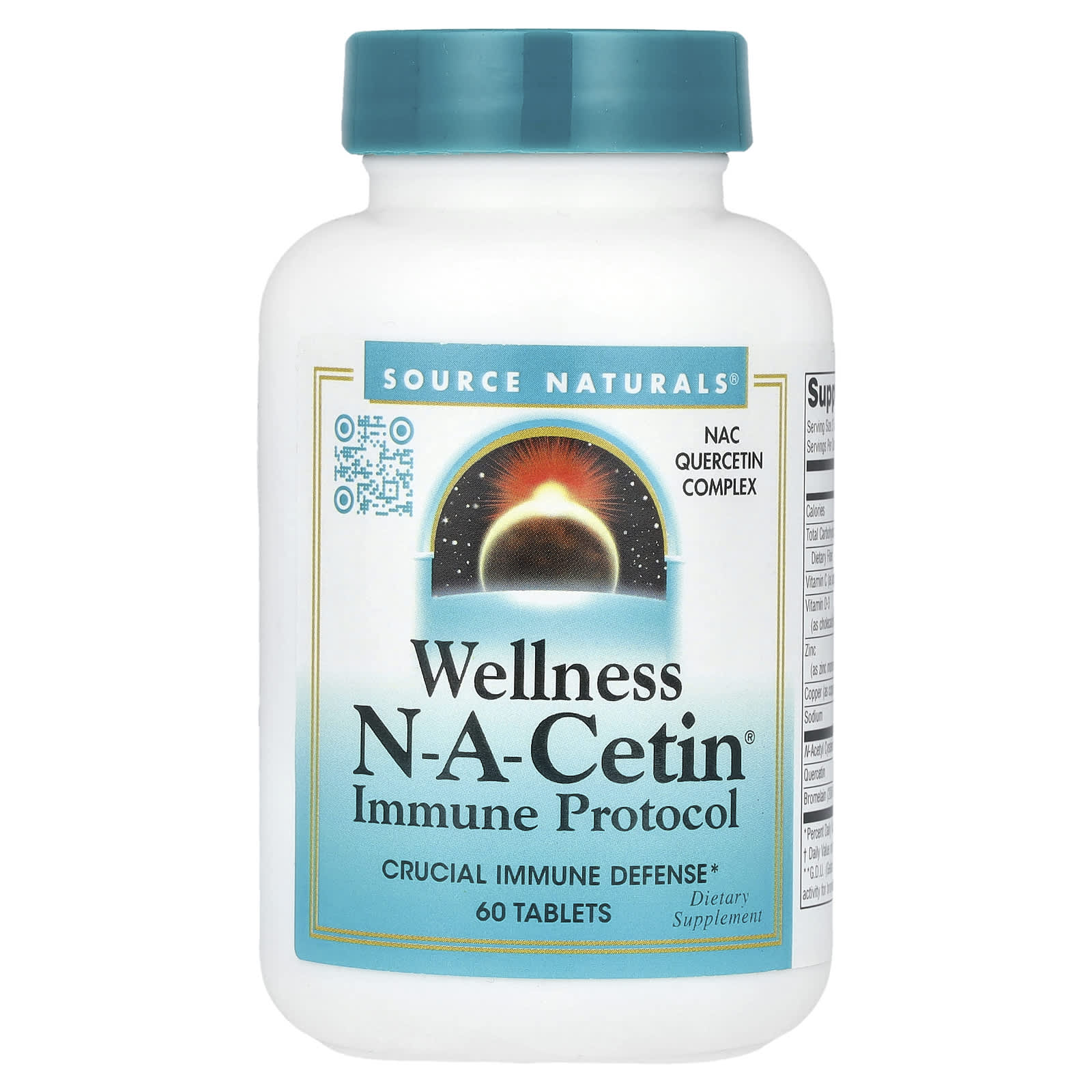 Source Naturals Wellness NA-Cetin 60 таблеток 2590₽