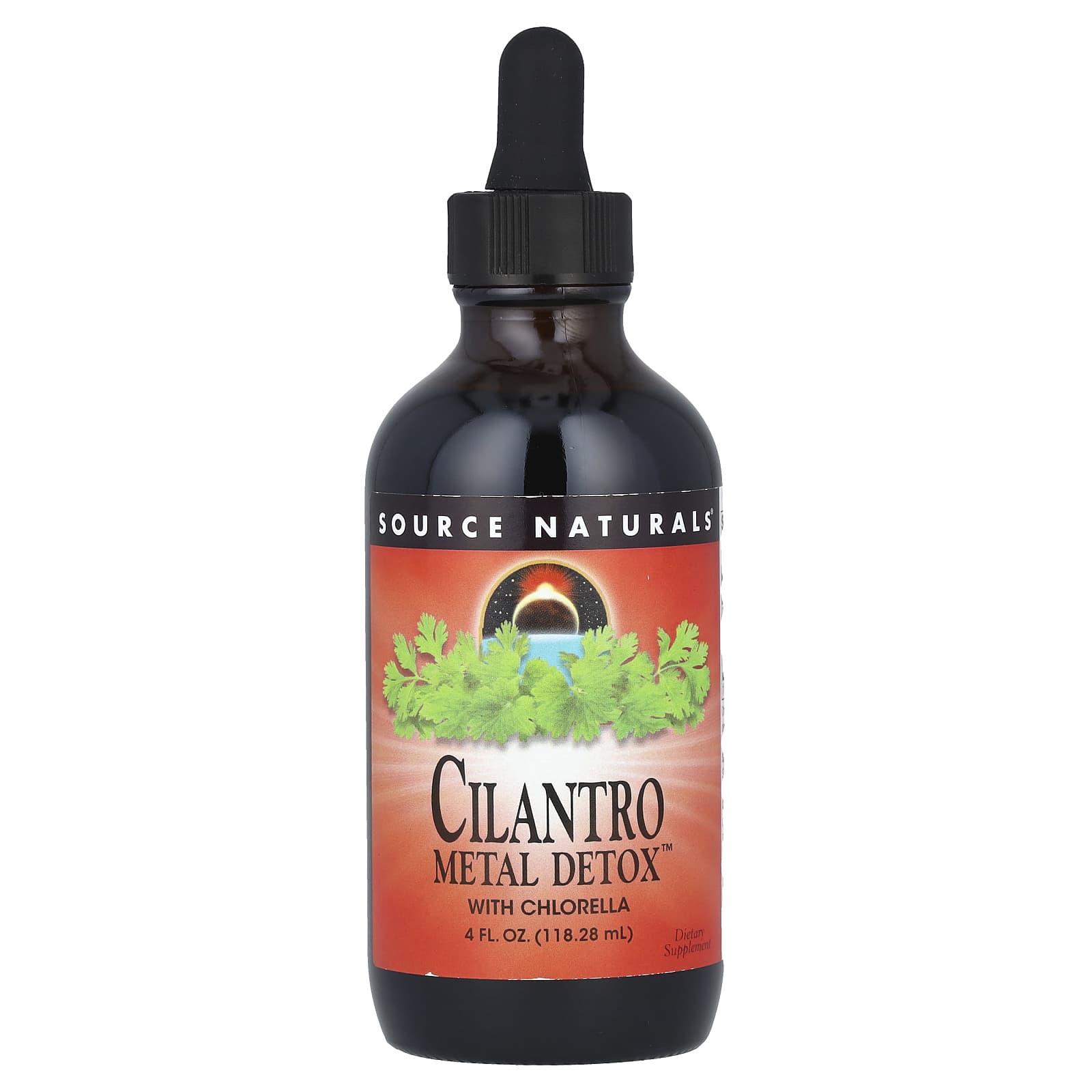 Source Naturals Cilantro Metal Detox с хлореллой 11828 мл 4 жидк Унции 3590₽