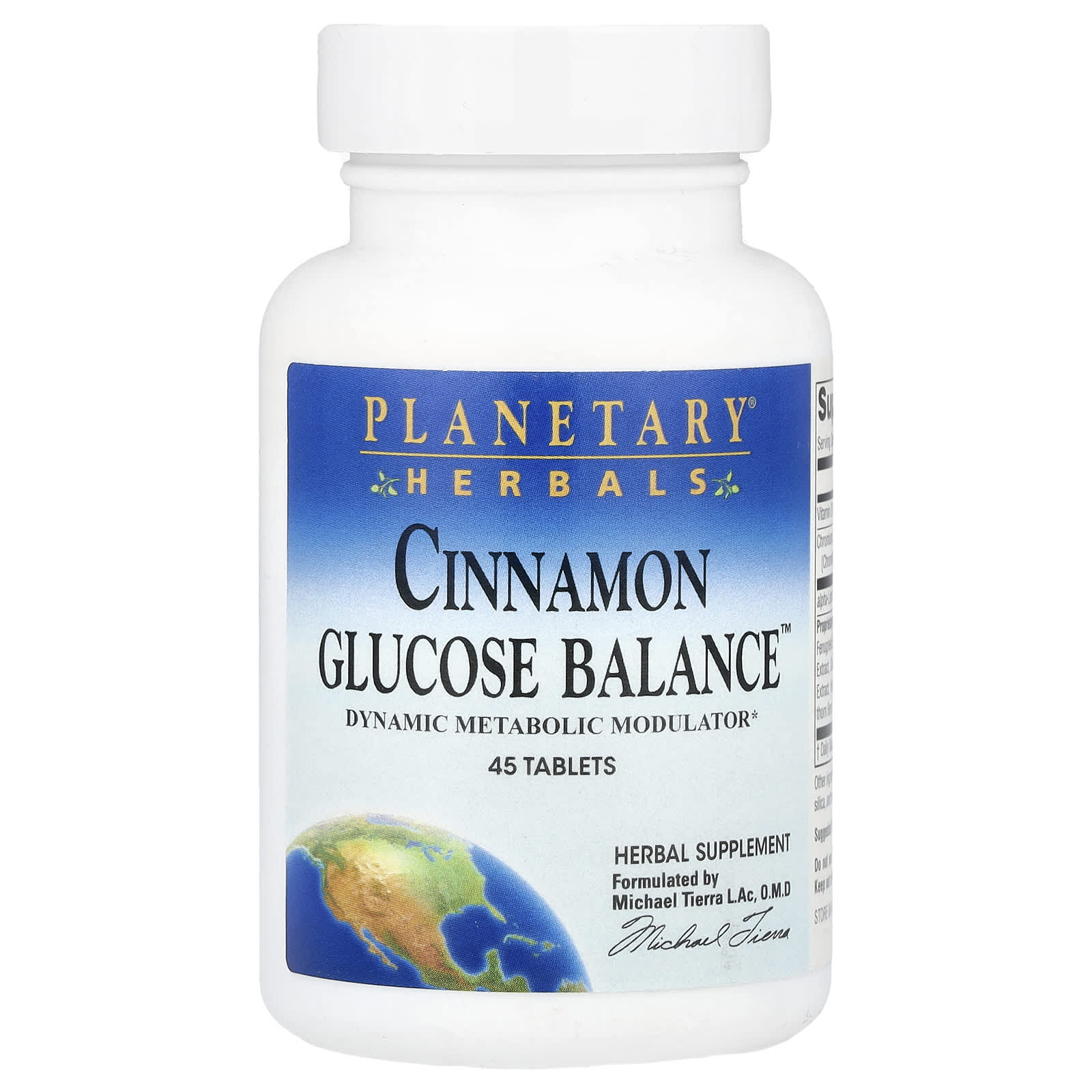Planetary Herbals Cinnamon Glucose Balance 45 таблеток 1990₽