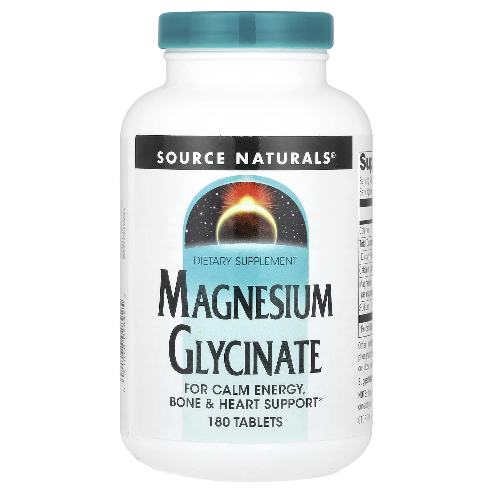 Source Naturals Глицинат магния 180 таблеток 4890₽