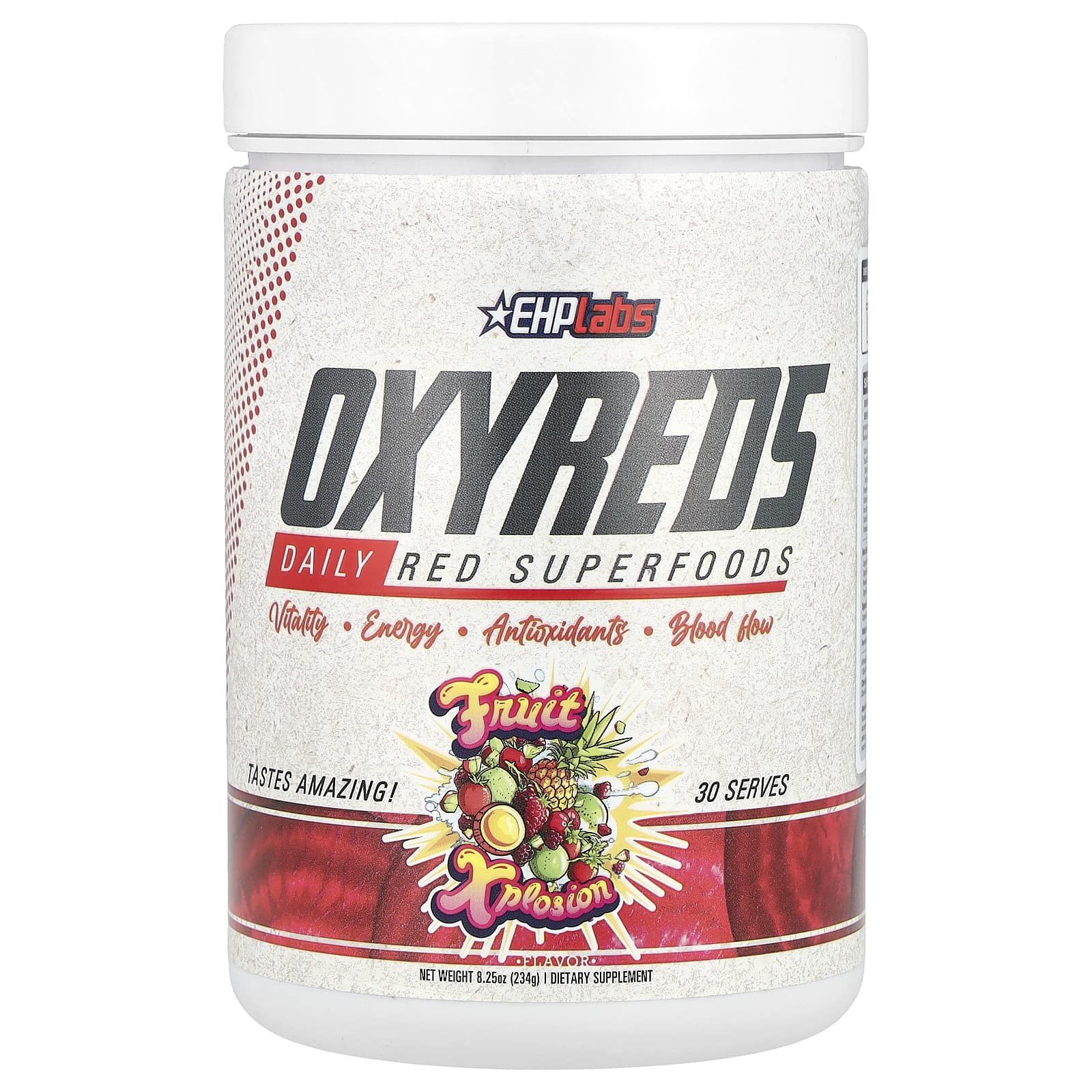 EHPlabs Oxyreds Daily Red Superfoods Fruit Xplosion 234 г 825 унции 9490₽